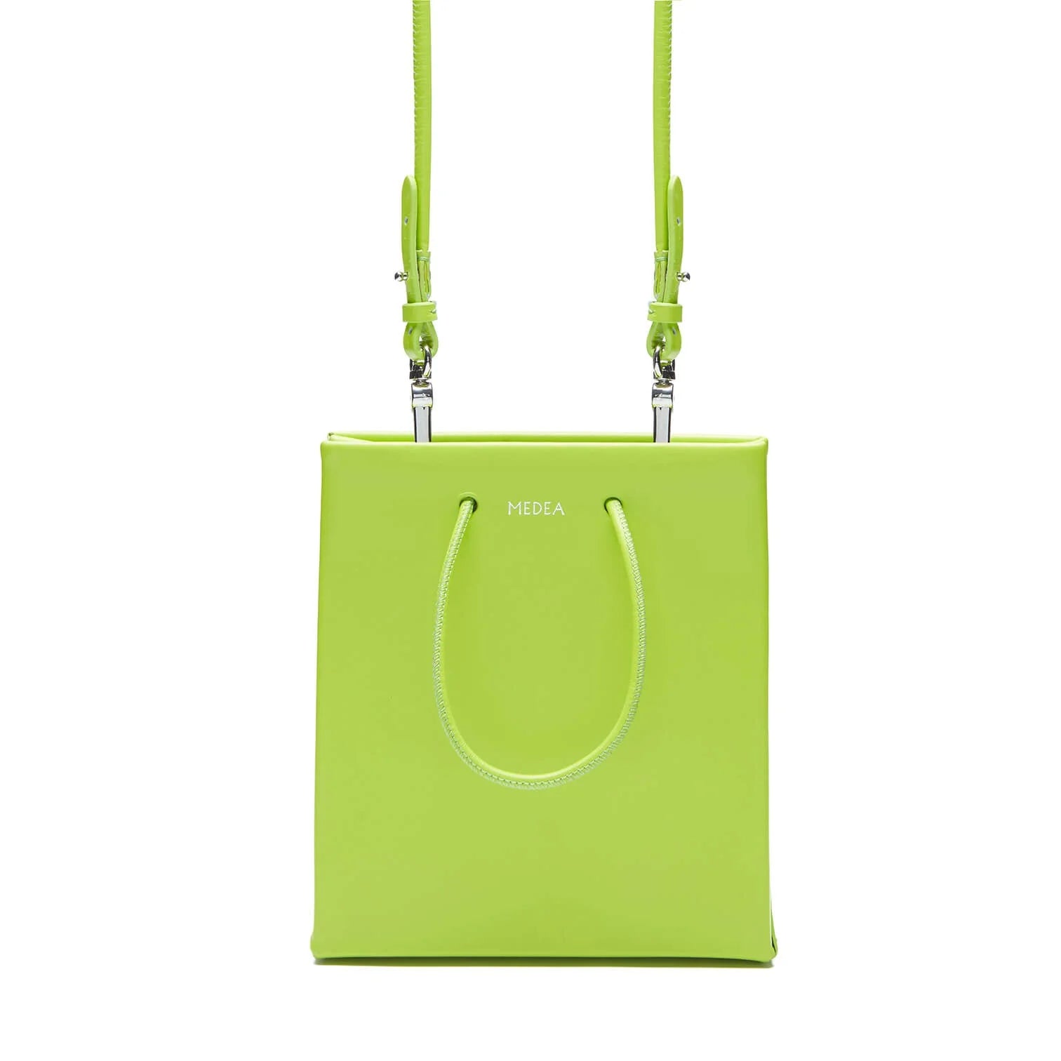 SHORT PRIMA BAG SAFE LEATHER - ANISE