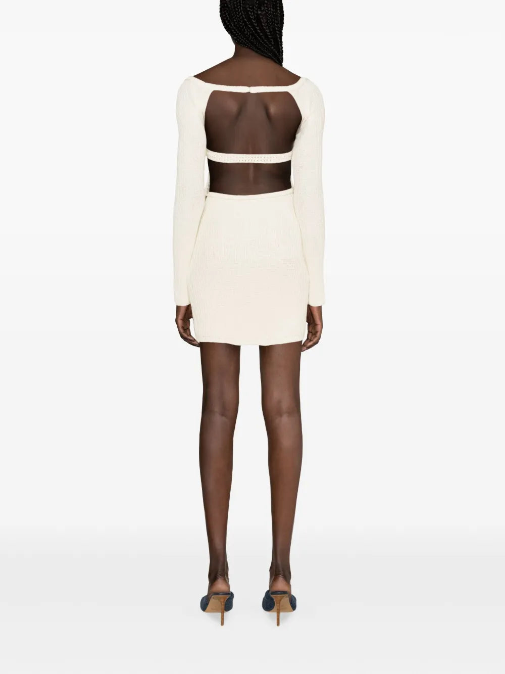 DRESS WITH EMBROIDERY BUTTERFLY