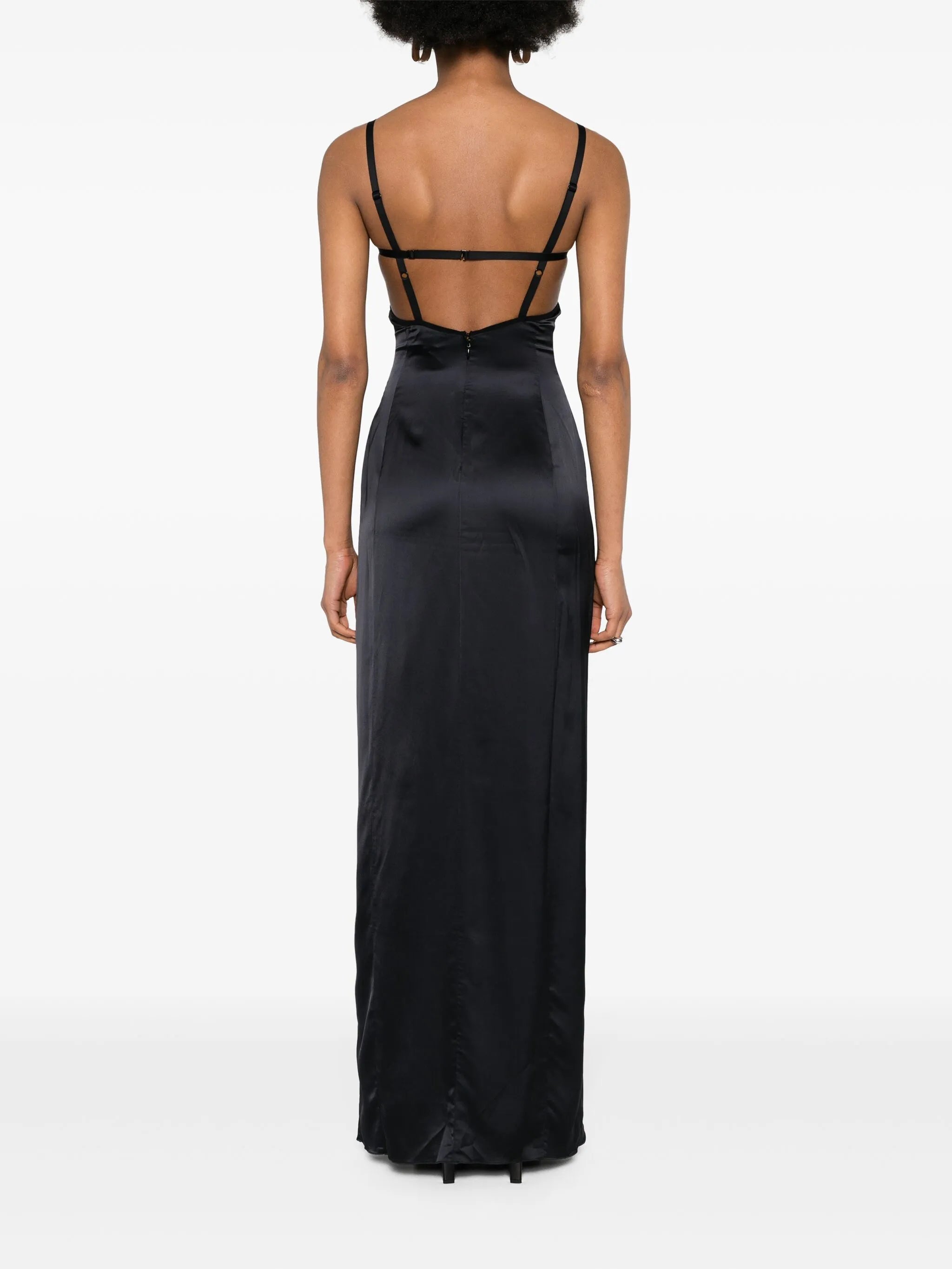 Double Petal Long Dress