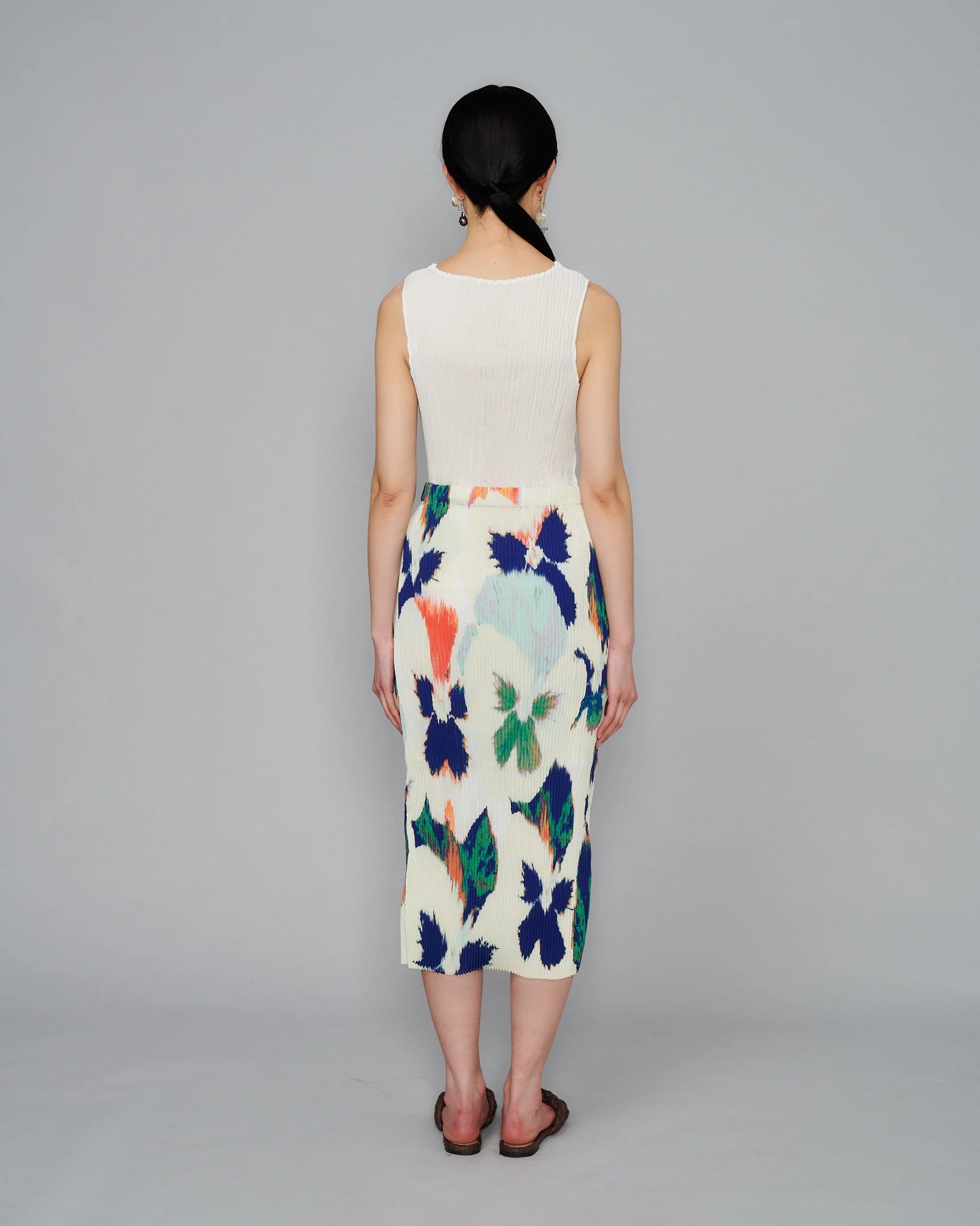 EKKE SKIRT IN PANSY WHITE