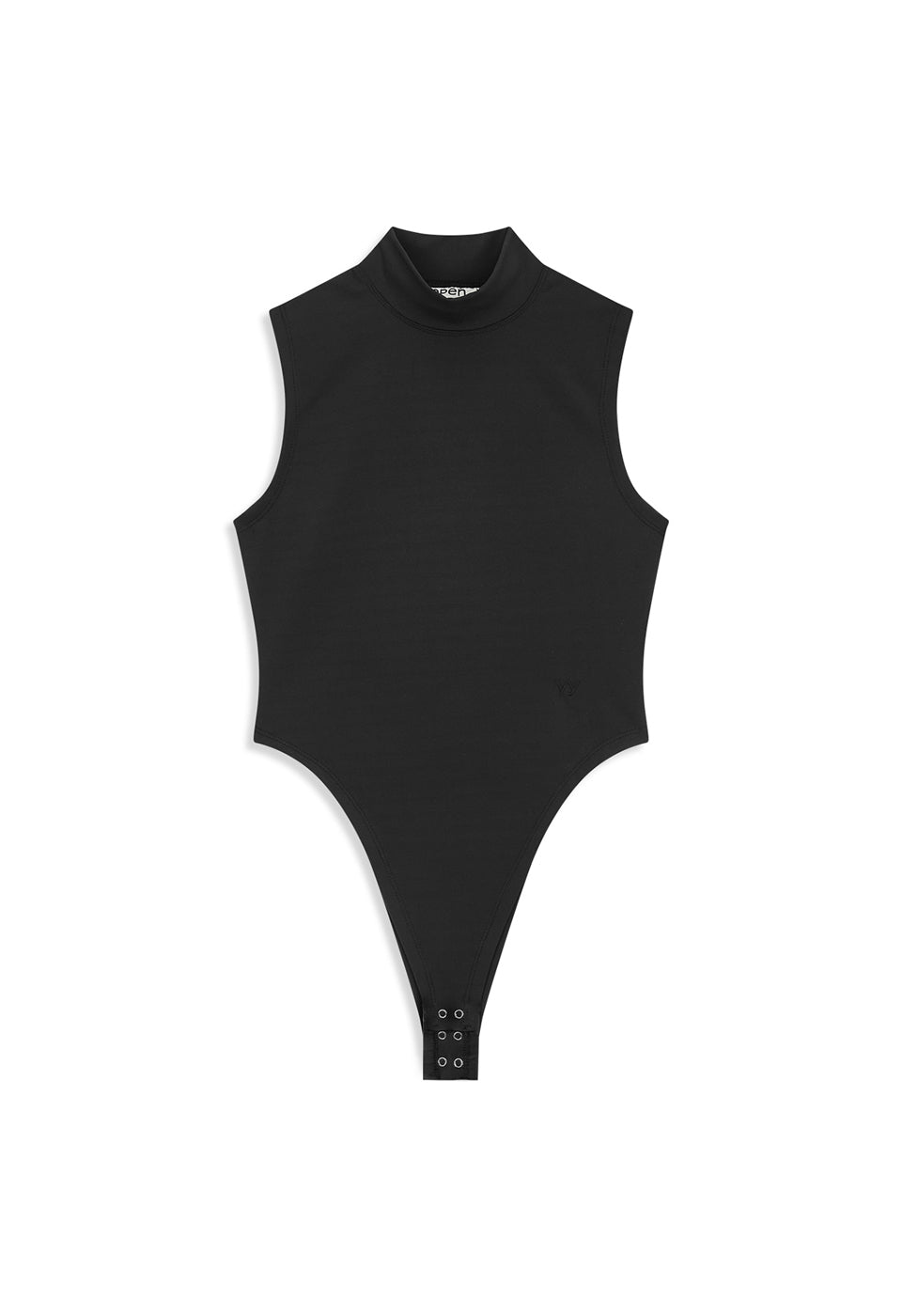 TURTLENECK BODYSUIT BLACK