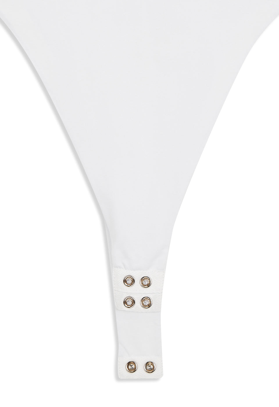 LACE TRIM BODYSUIT WHITE