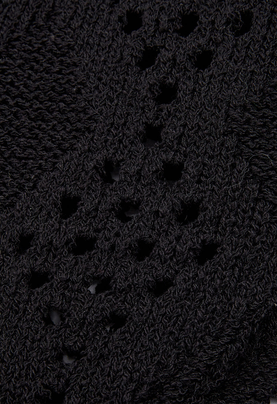 ARGYLE POINTELLE KNIT BOLERO