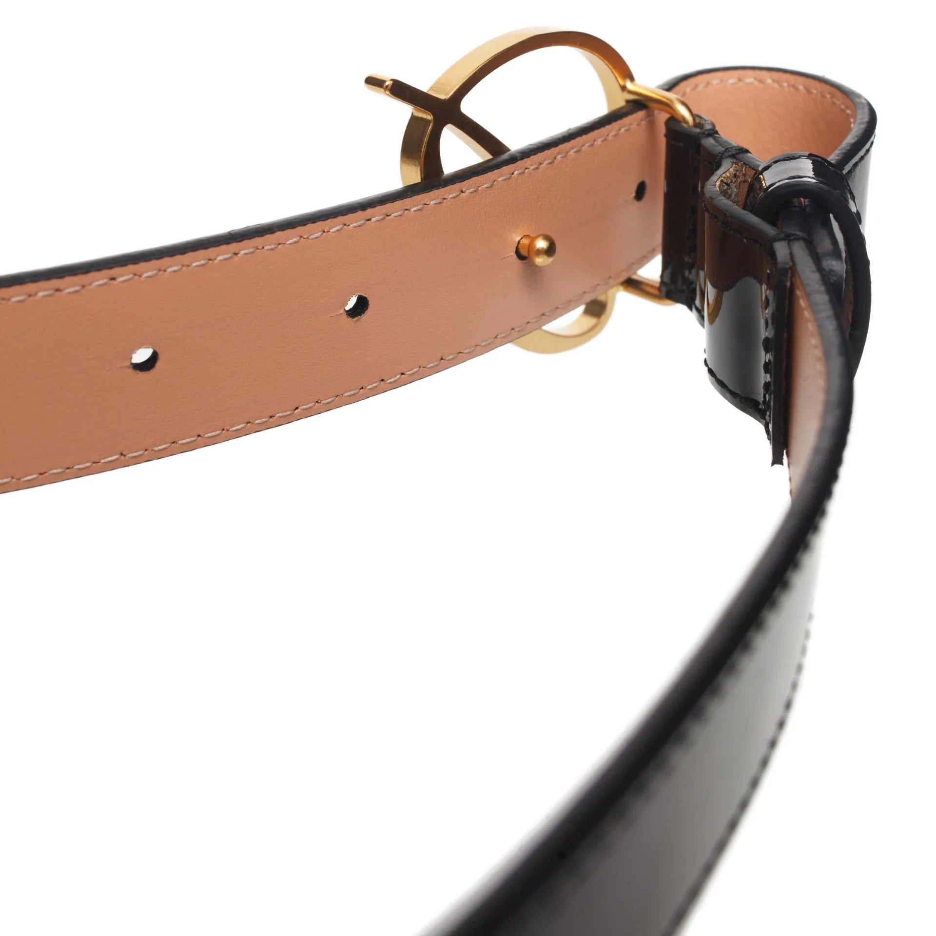 Black Logo Belt