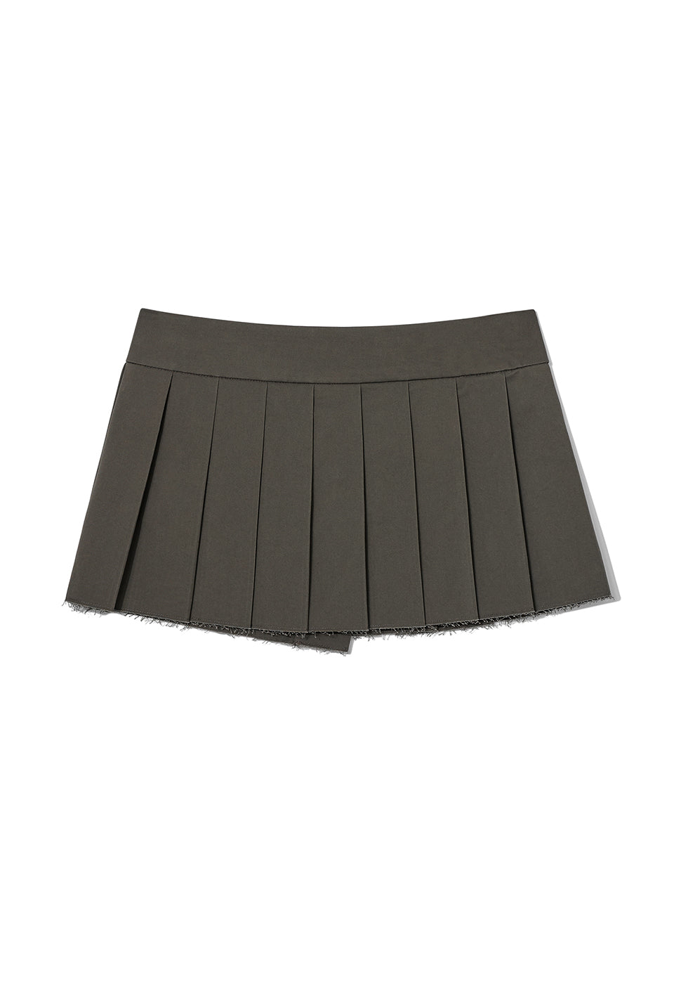 PLEATED LAYERED SKIRT