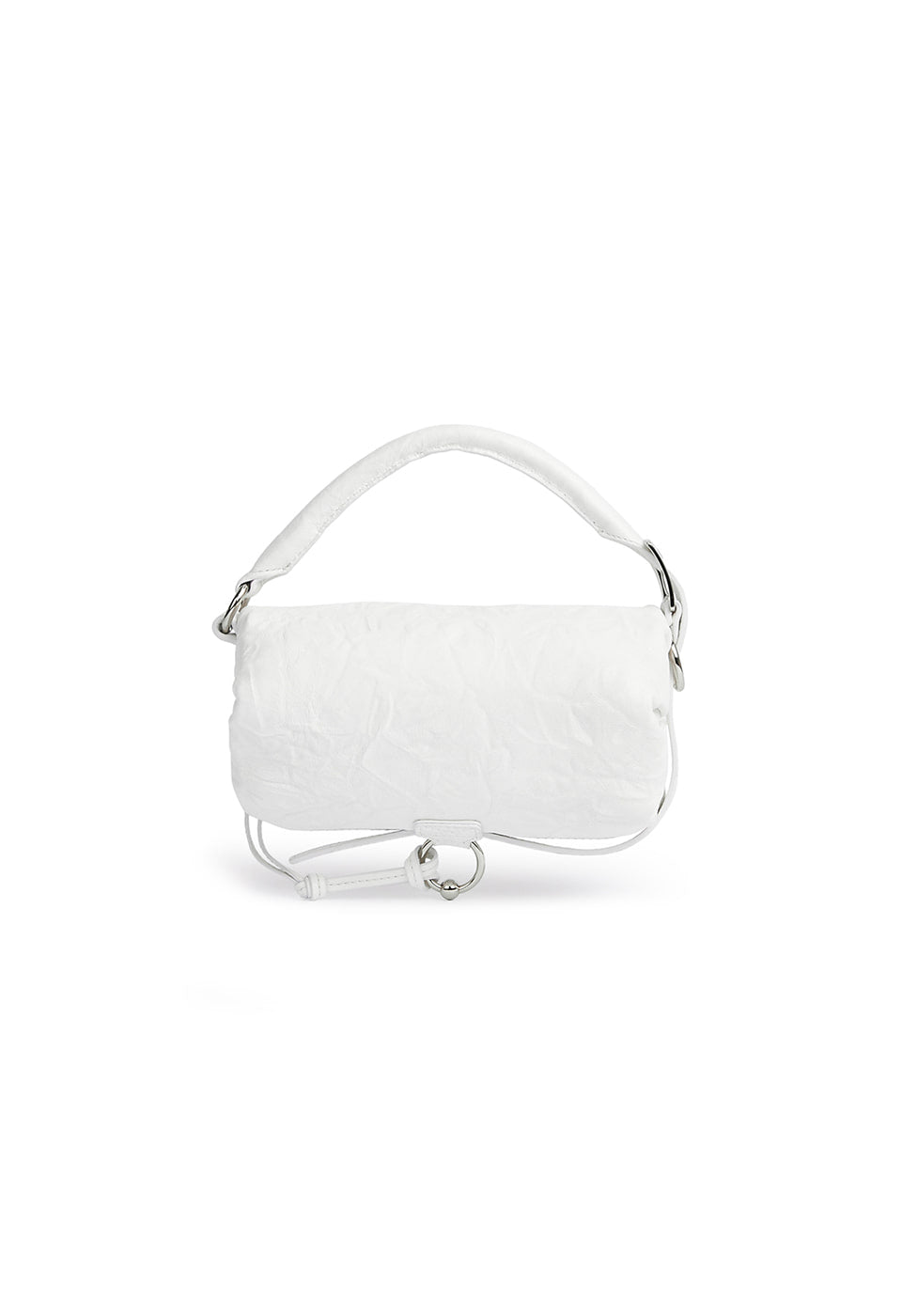 PILLOW HANDLE MINI BAG WHITE