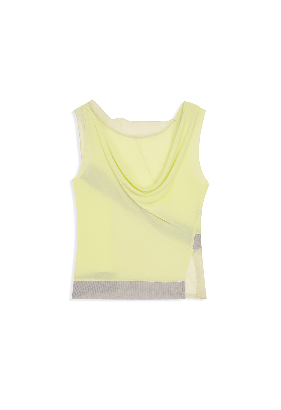 PANEL COWL BACK TOP - YELLOW
