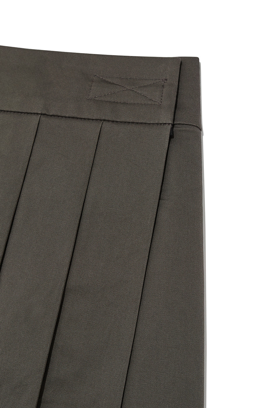 PLEATED LAYERED SKIRT