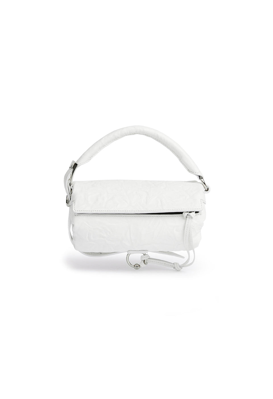 PILLOW HANDLE MINI BAG WHITE