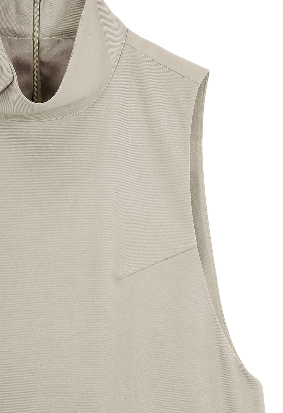Woven Cargo Pocket Mini Dress Beige