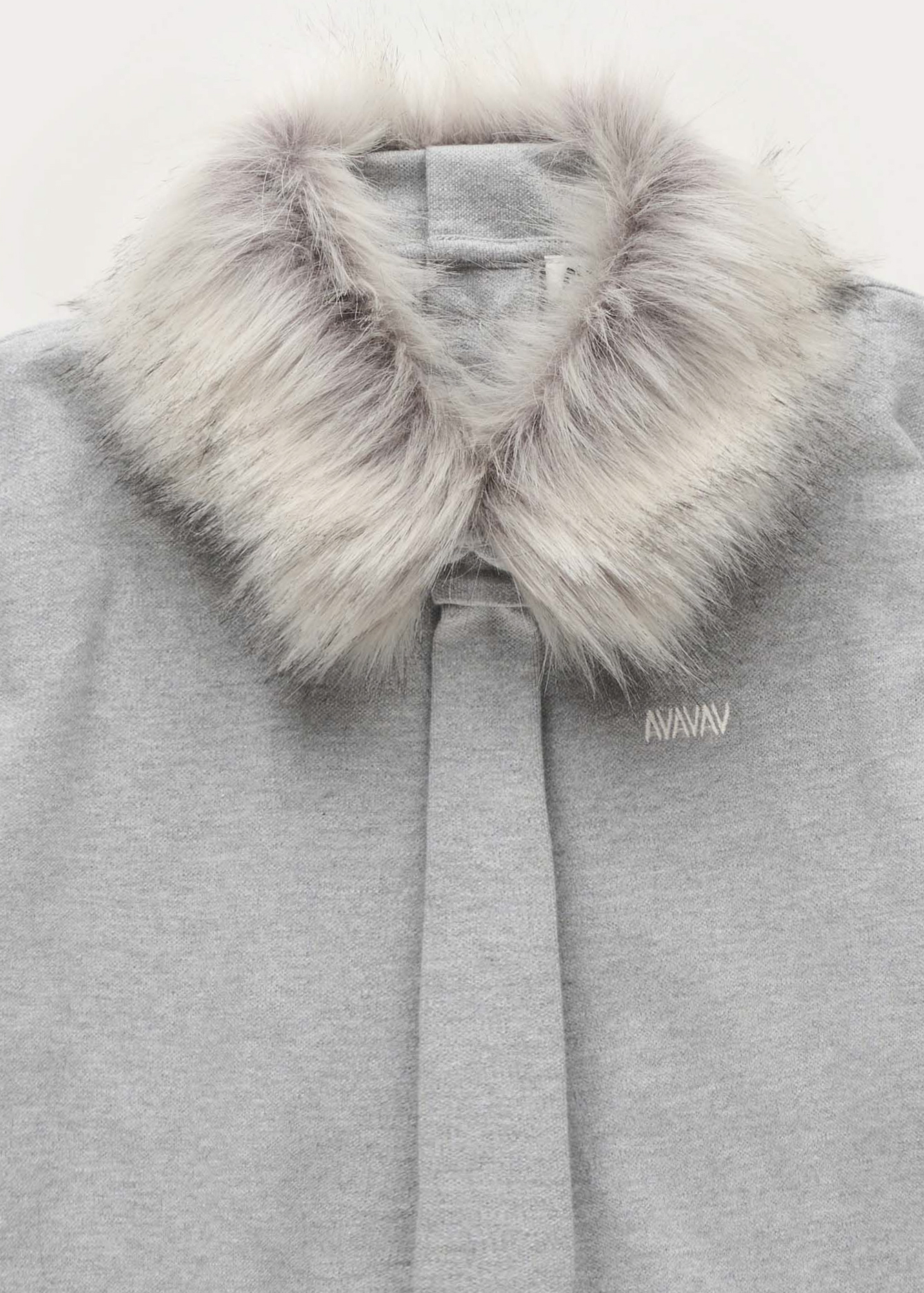 AVAVAV grey fur polo shirt