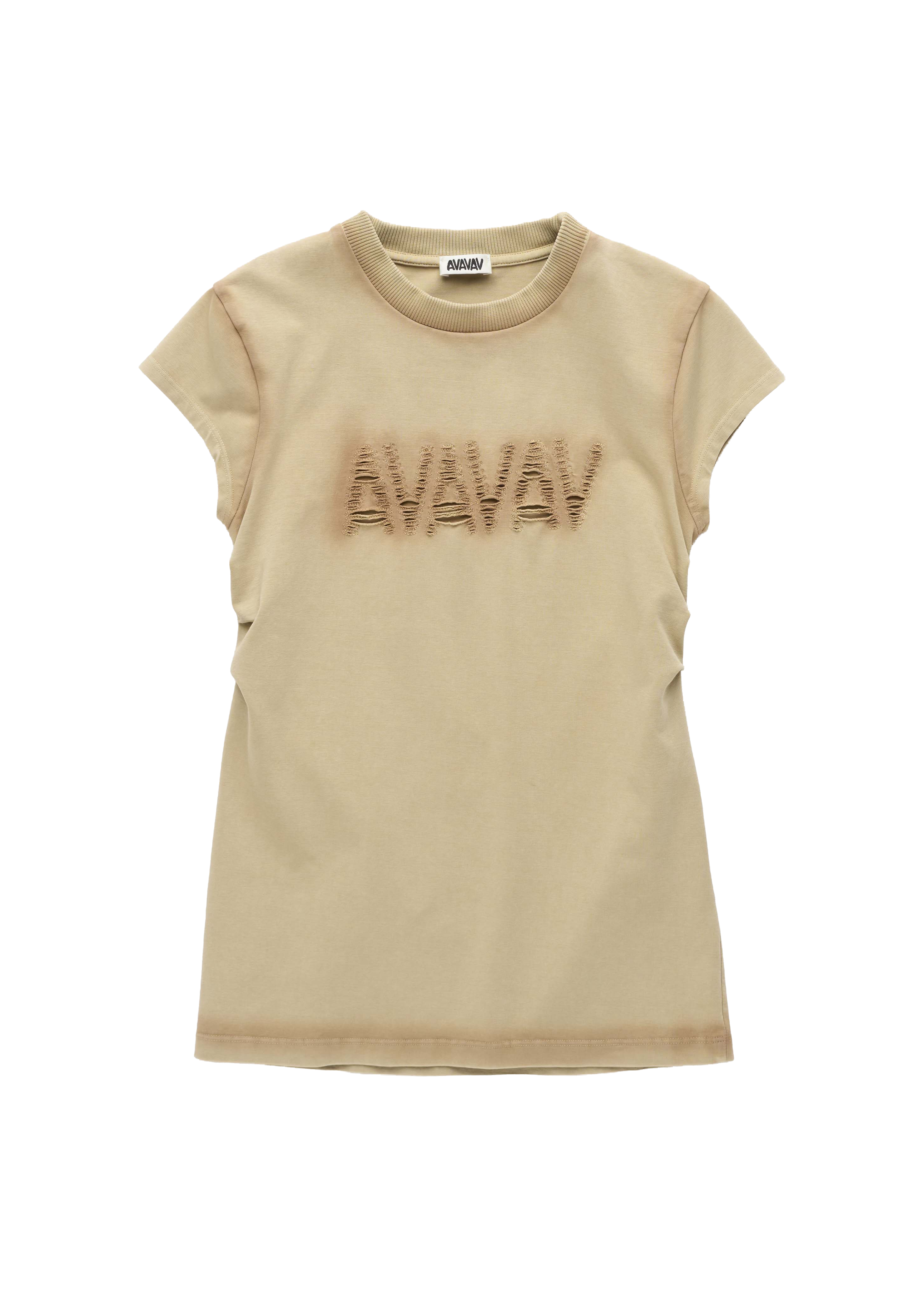 AVAVAV baby t shirt AV logo beige