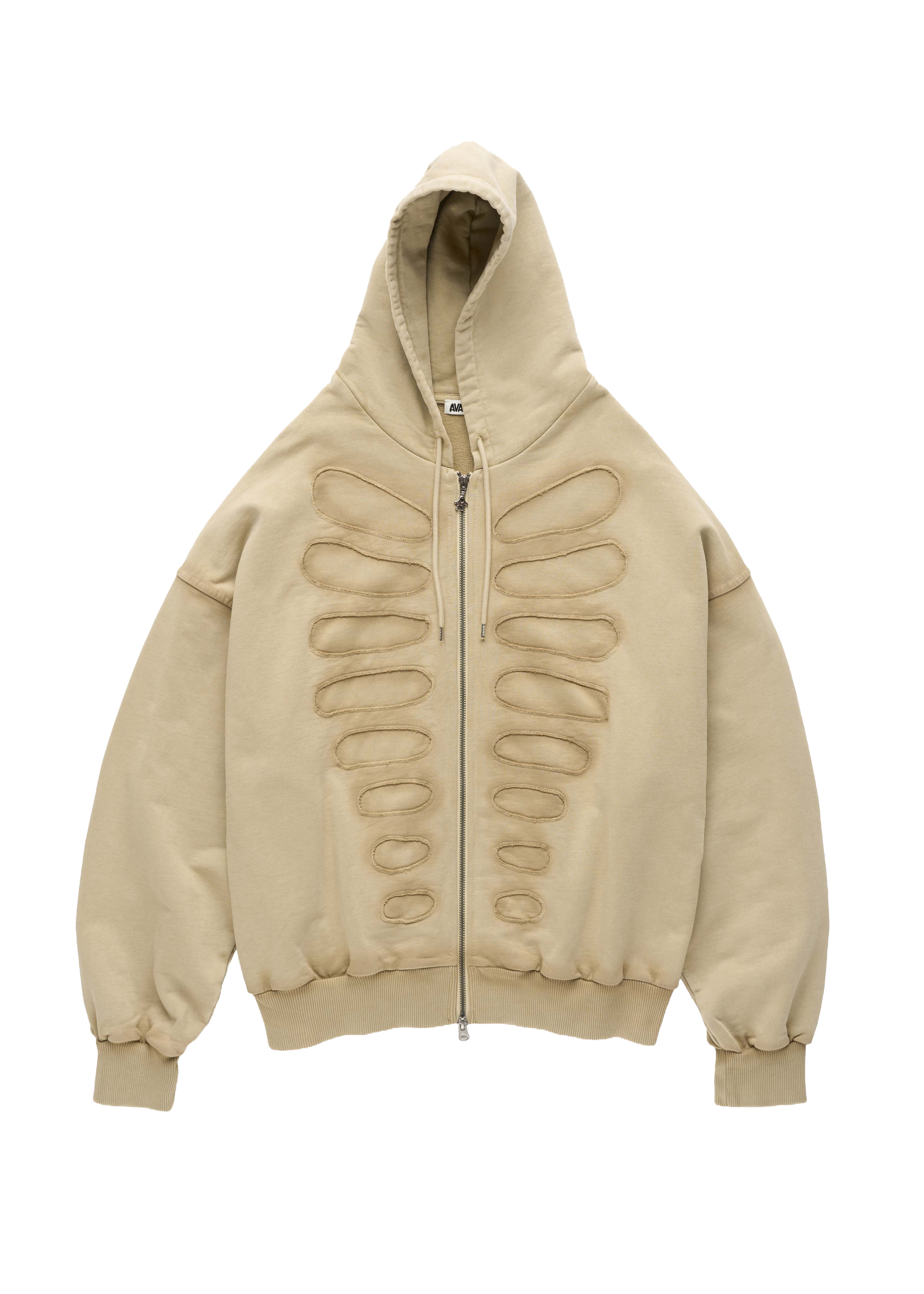 AVAVAV shoulderless cut out hoodie