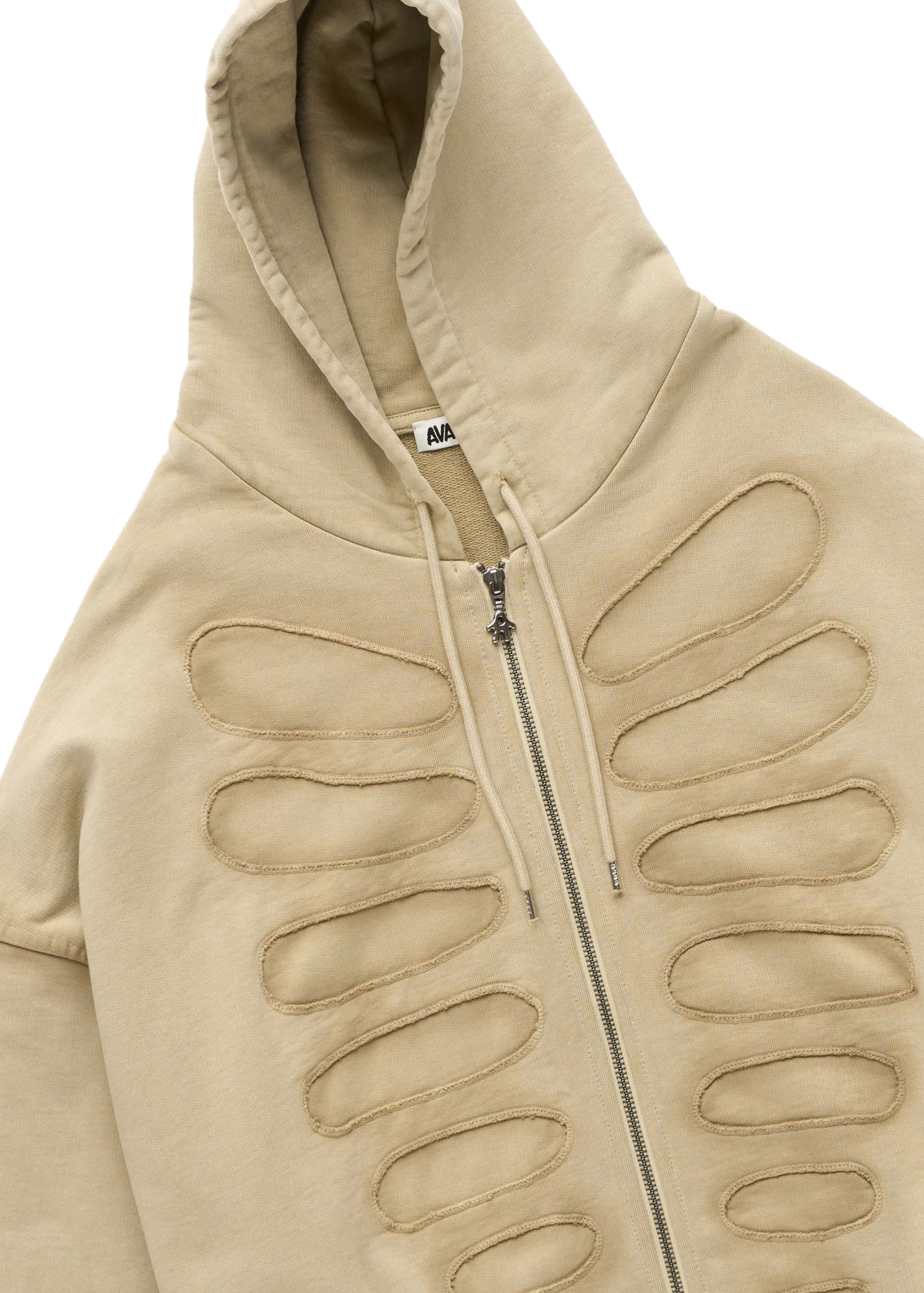 AVAVAV shoulderless cut out hoodie