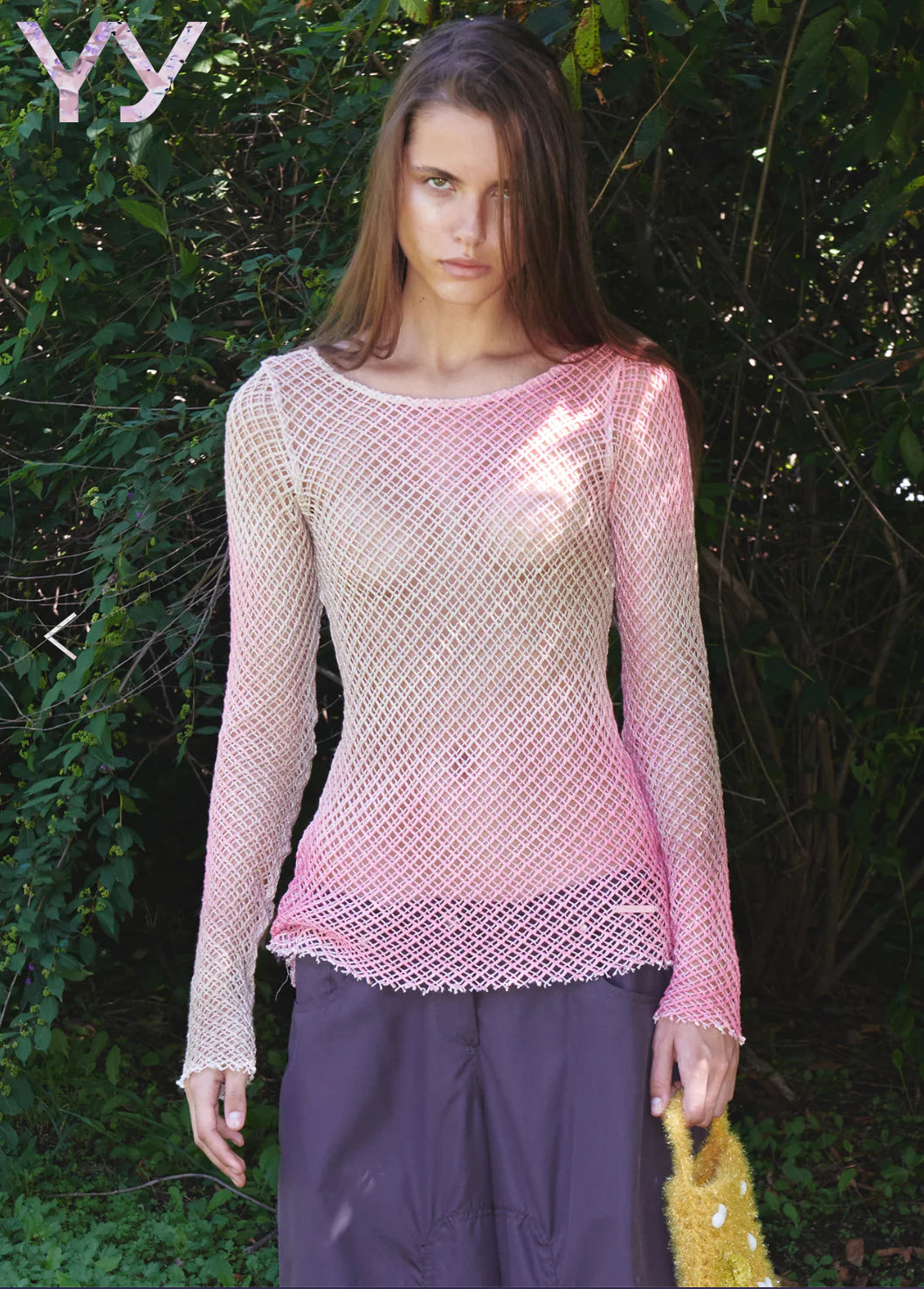 OMBRE MESH TOP