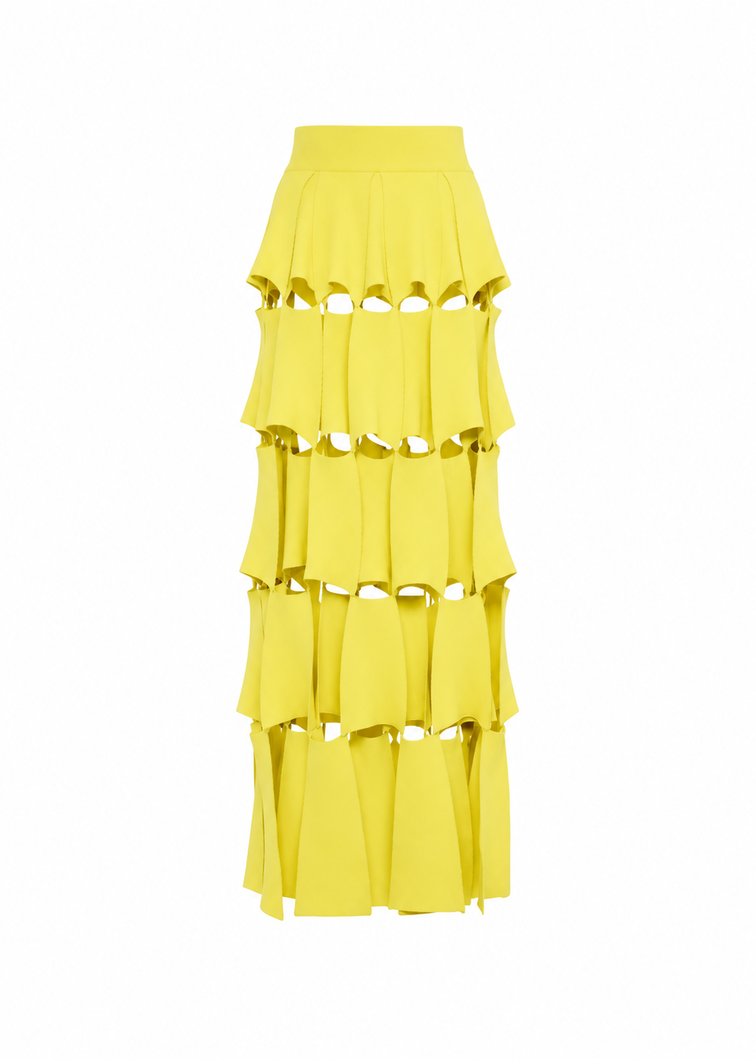 Knitted Multi Trapeze Skirt