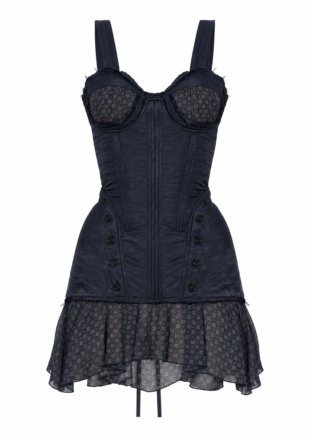 SABLE MINI DRESS - SCARF