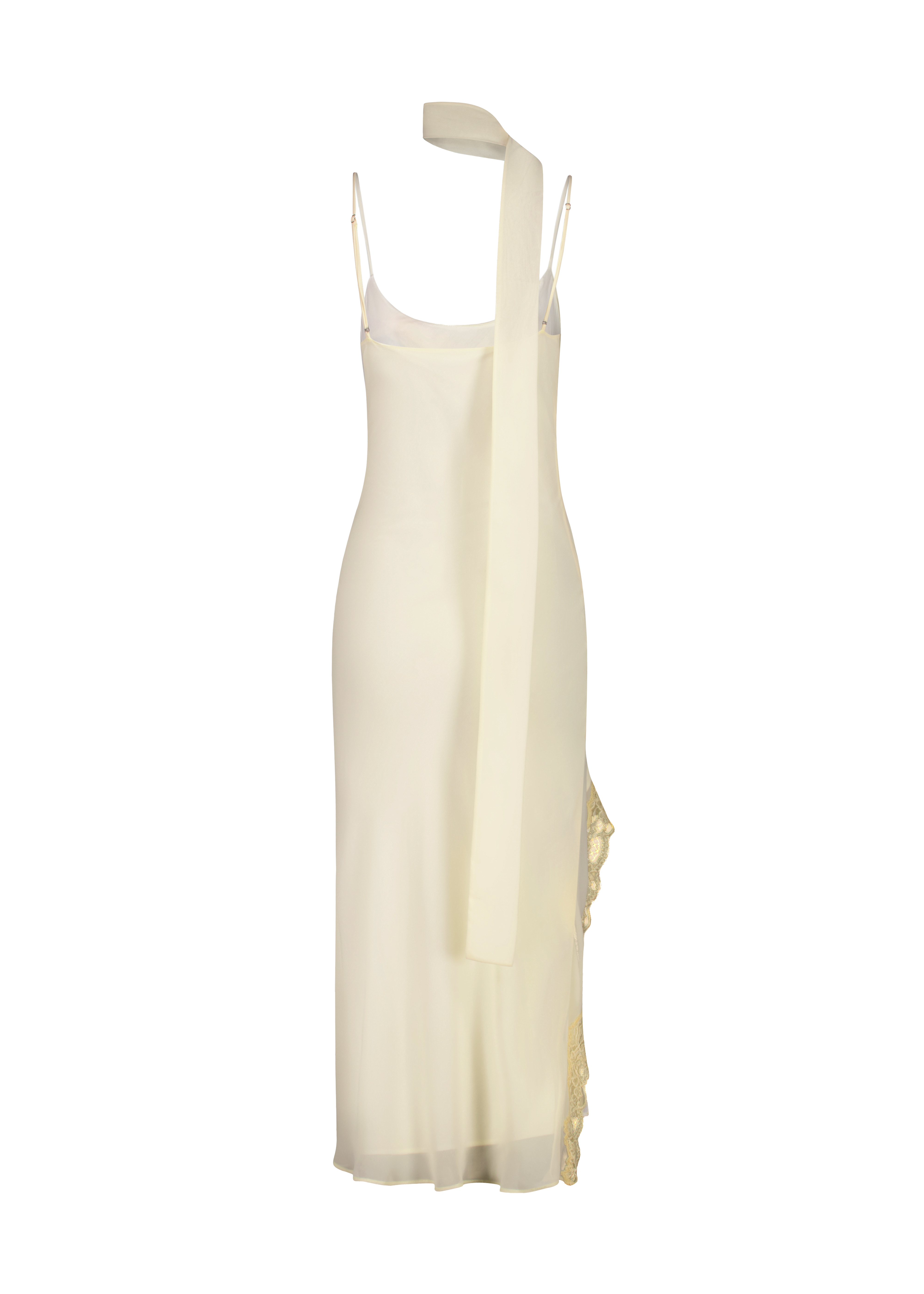 Ivory Vaillant Studio dress for modern wedding guest dressing