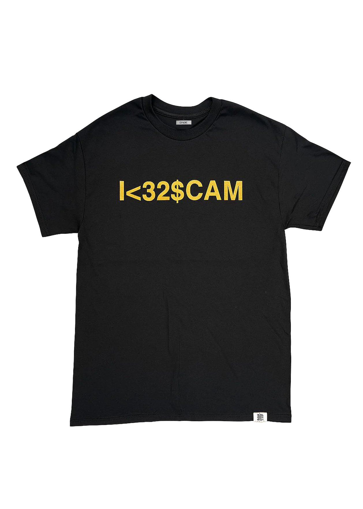 006-C-36 I<32$CAM BLACK T-SHIRT