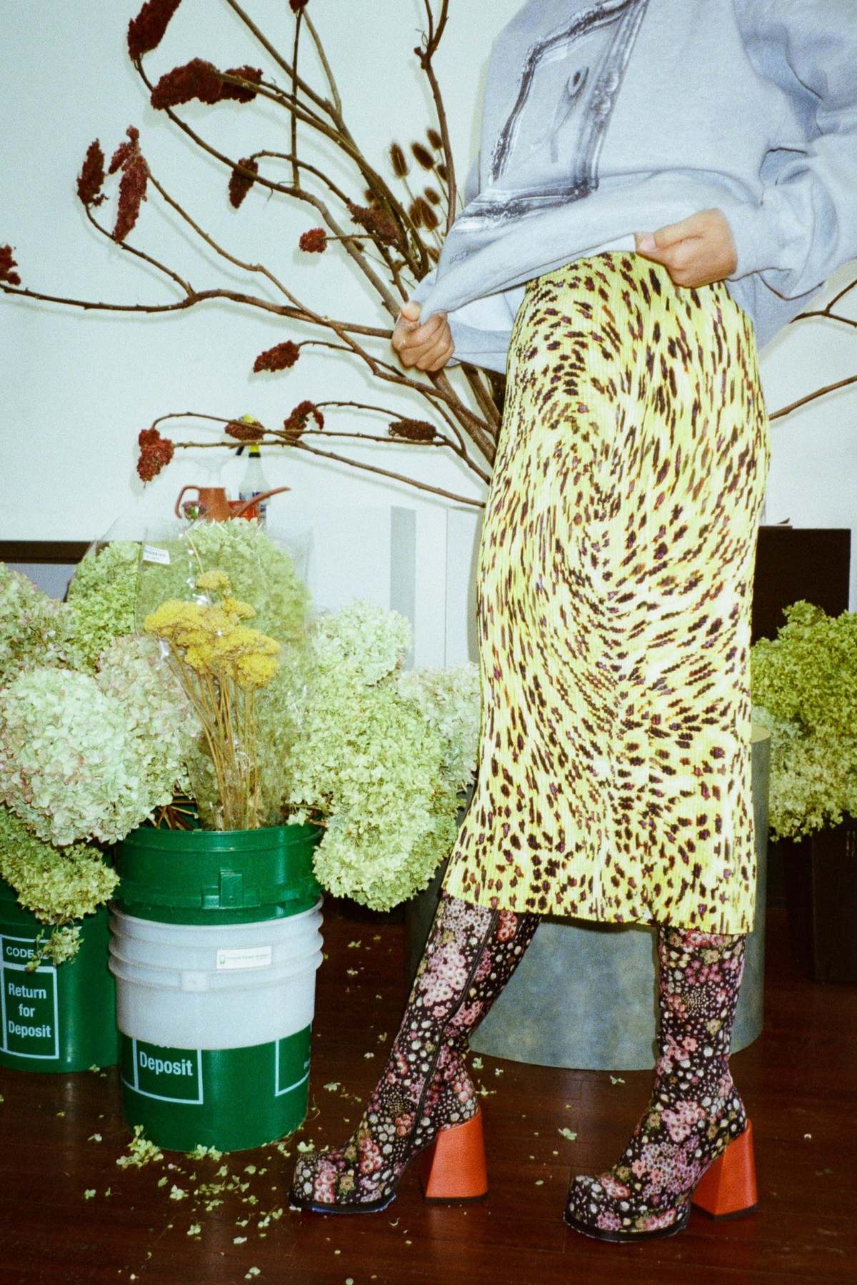 EKKE SKIRT IN STRUWE