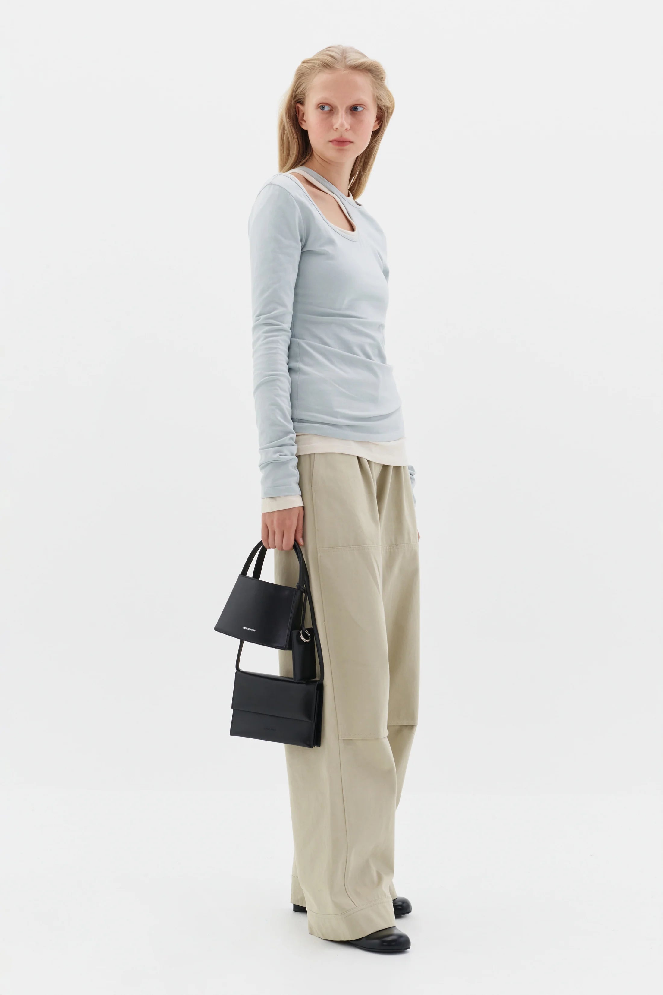 MINI CURVE BAG - BLACK