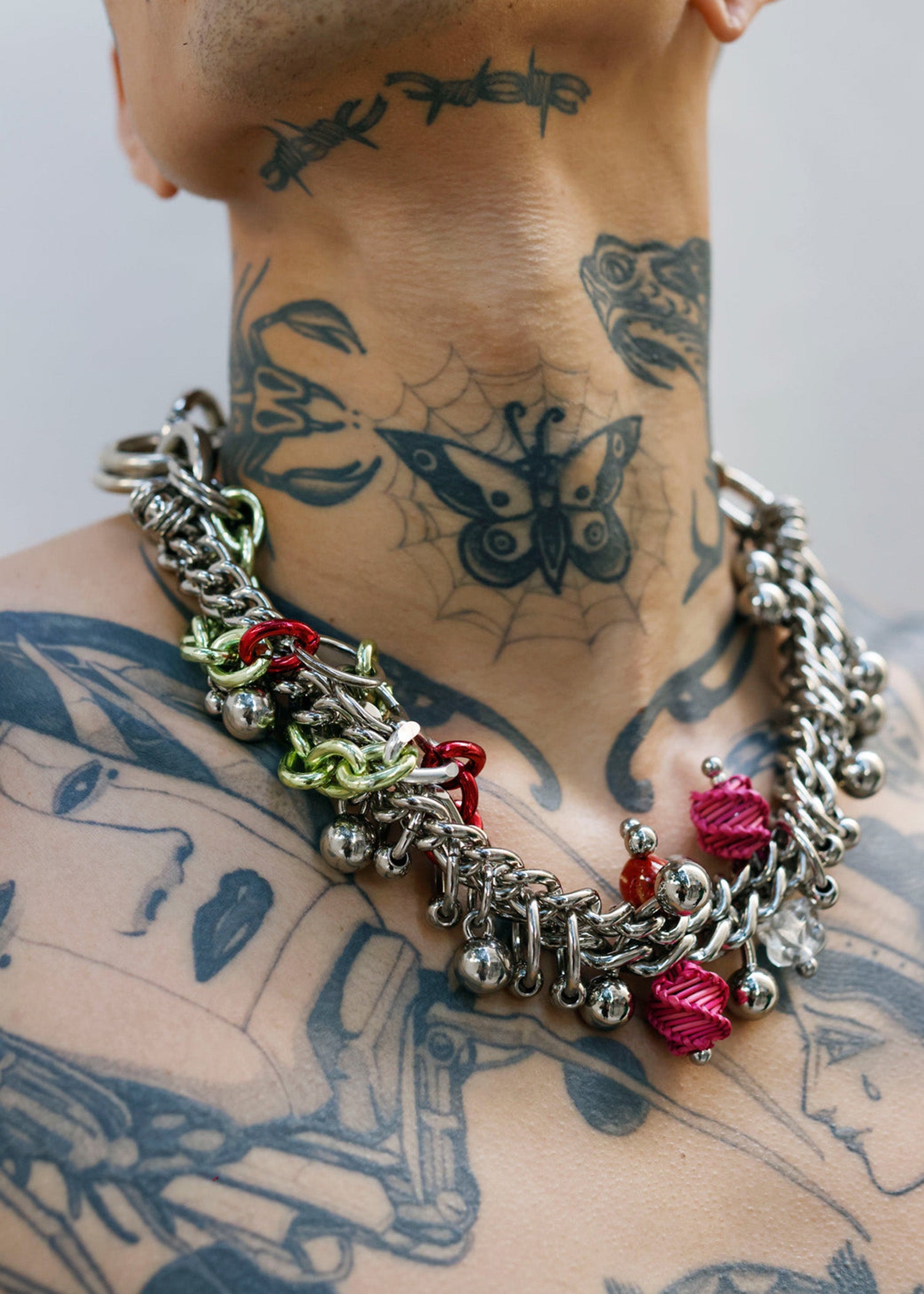 Megasoma Pink Necklace