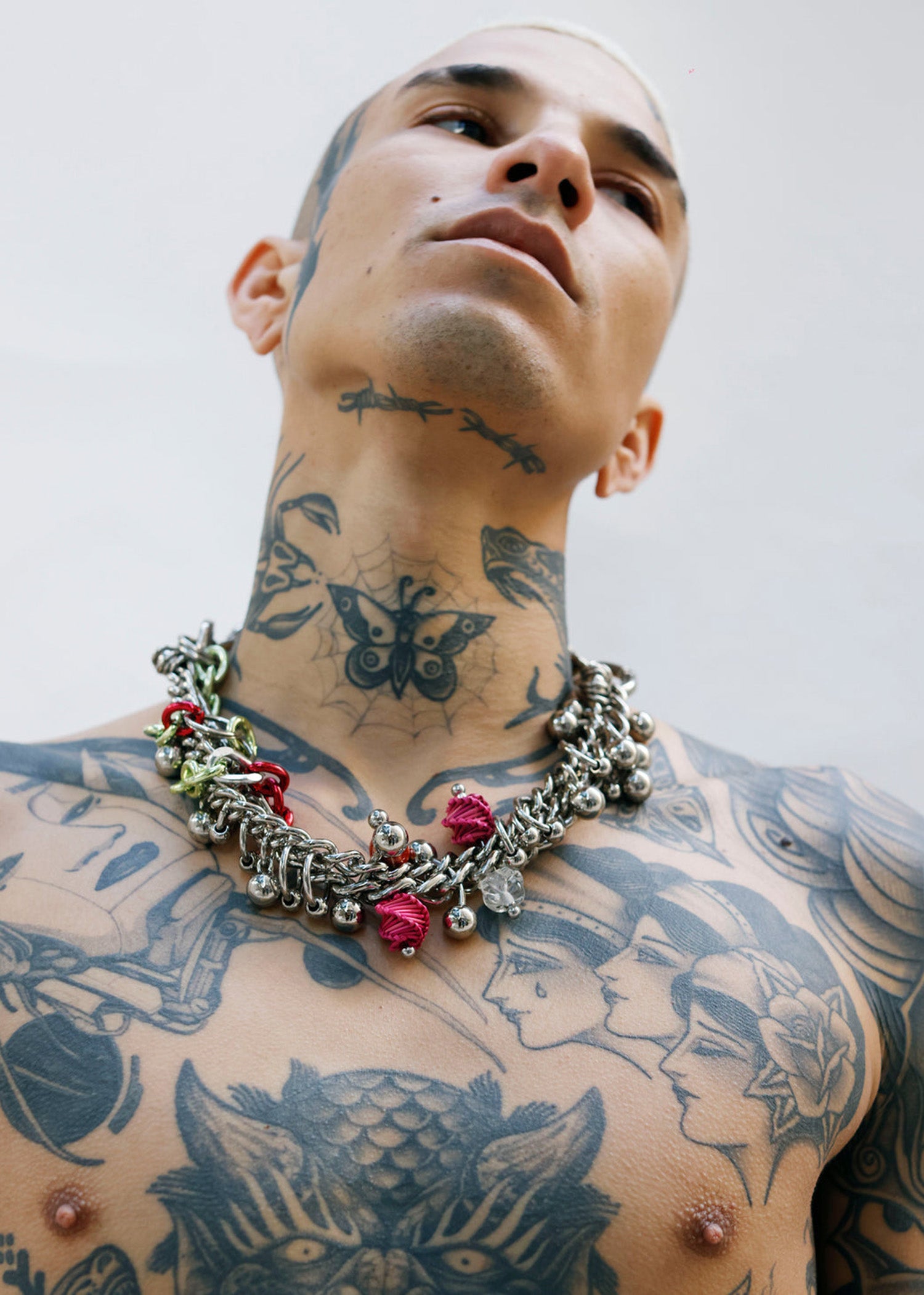 Megasoma Pink Necklace