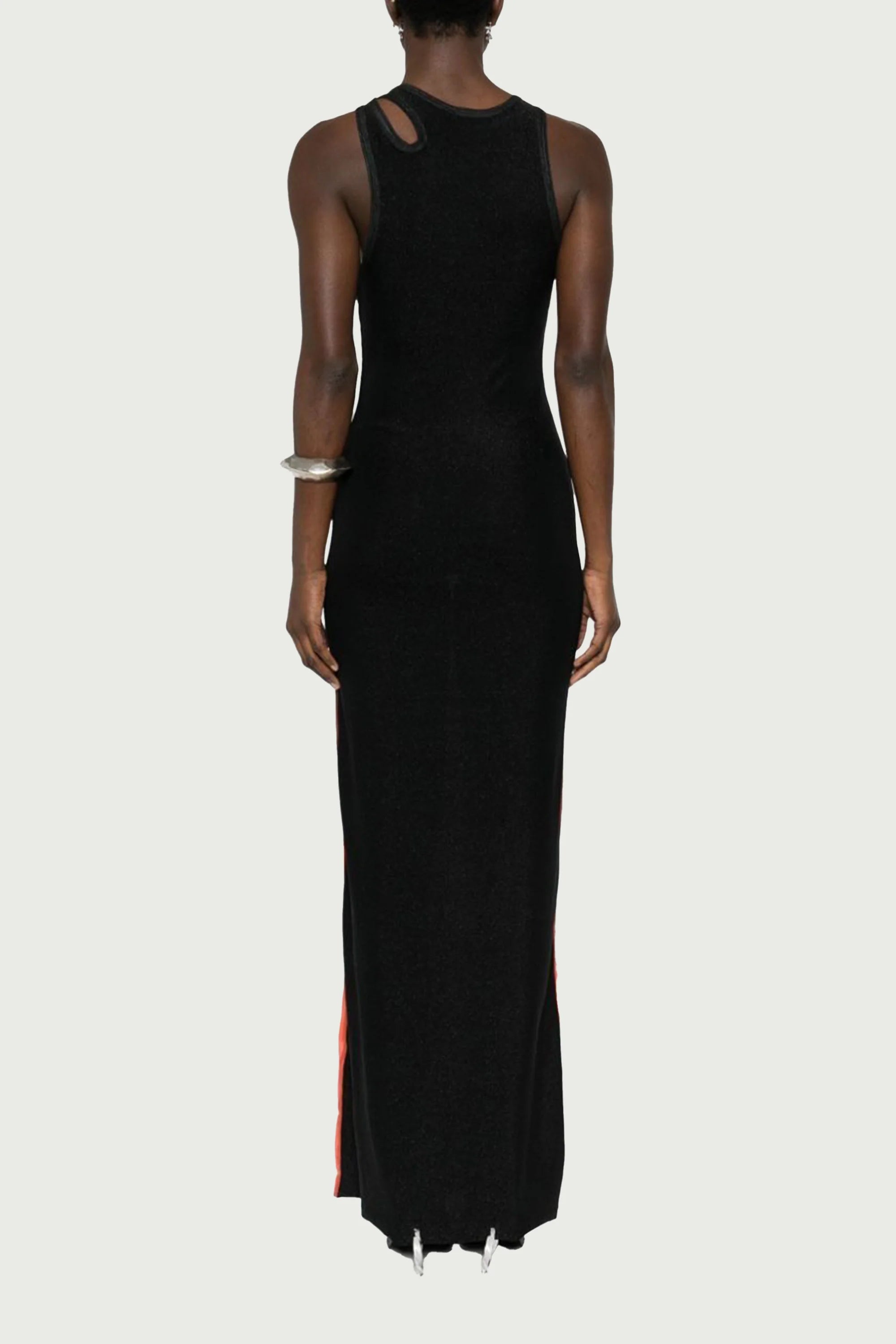 Mesh Tank Maxi Dress