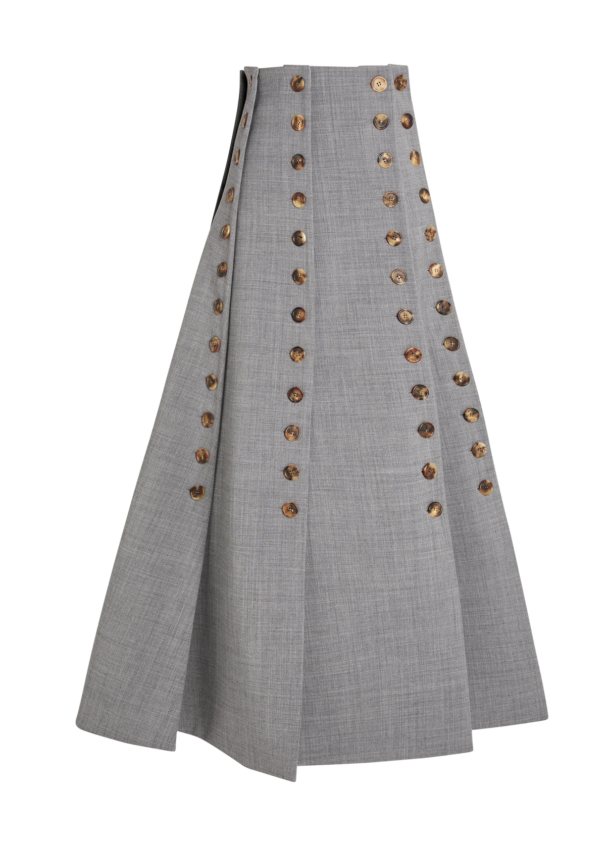 MULTI PANEL SKIRT WITH BUTTONS
