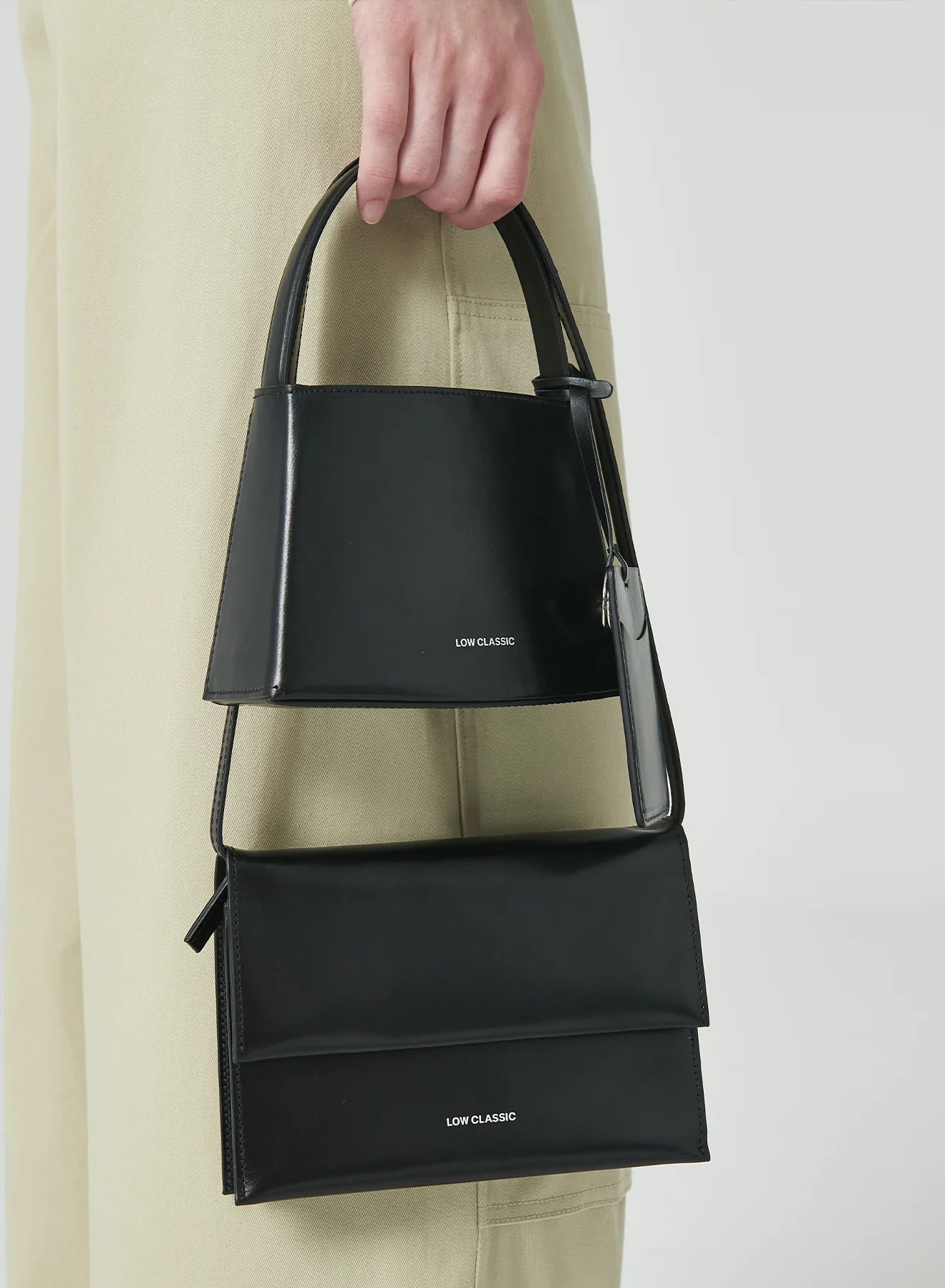 MINI CURVE BAG - BLACK