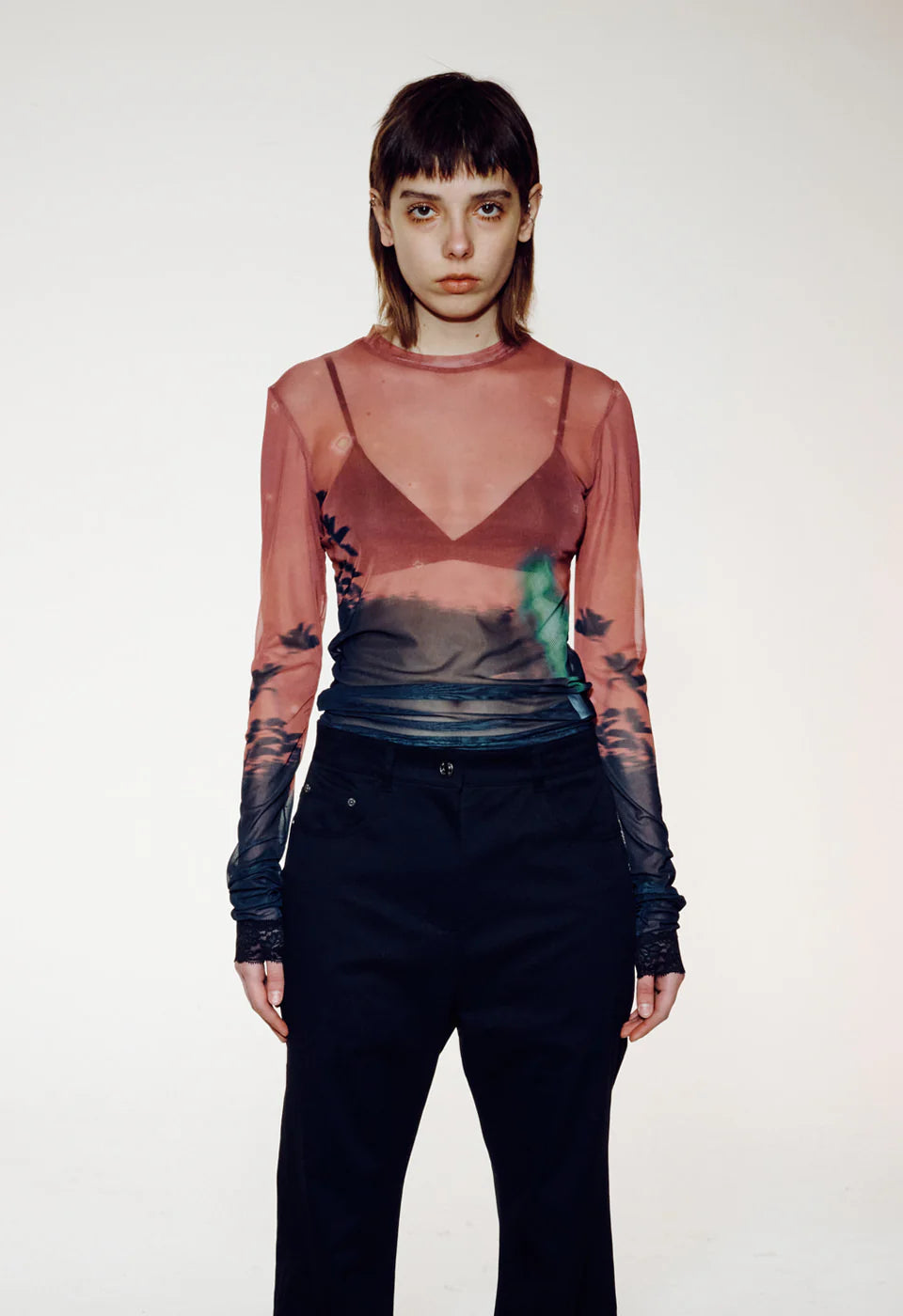 DAWN GRAPHIC MESH TOP BRICK