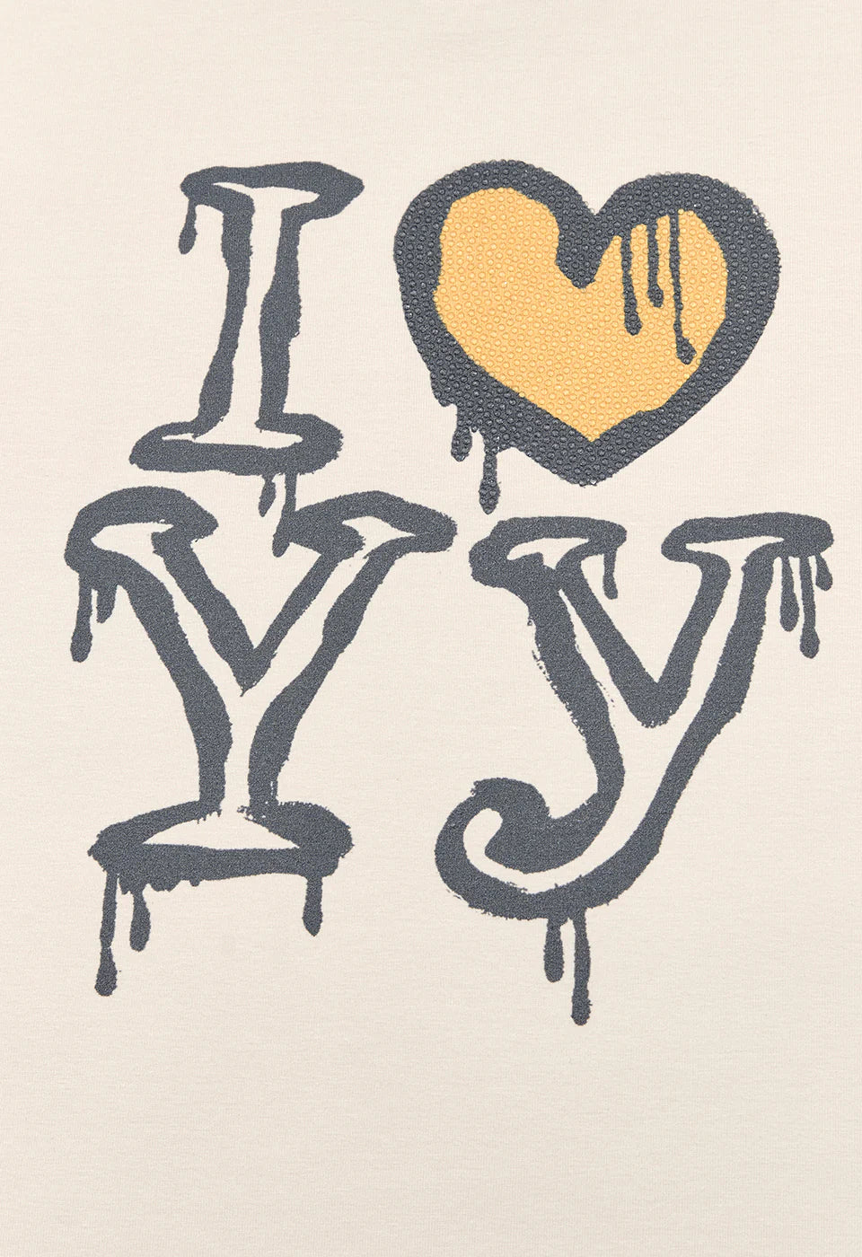 I LOVE YY TEE BEIGE