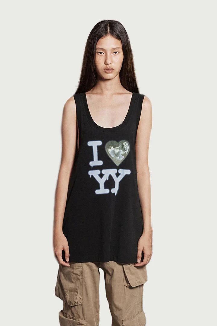 I LOVE YY SLEEVELESS / BL