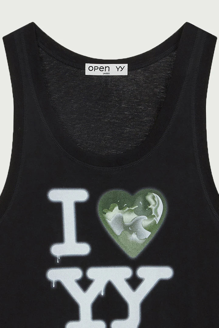 I LOVE YY SLEEVELESS / BL