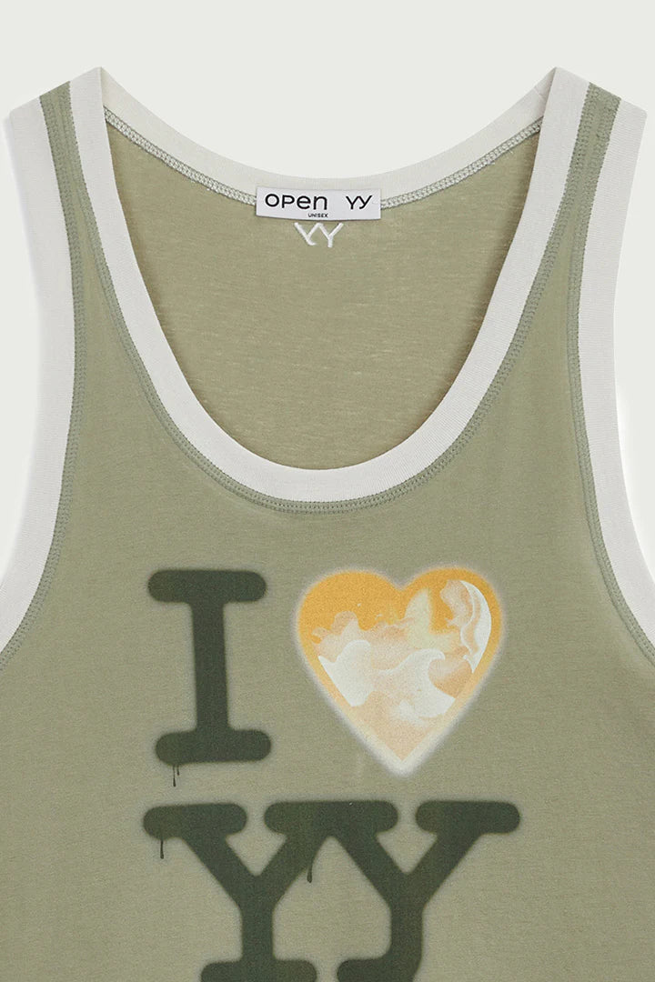 I LOVE YY SLEEVELESS / KH