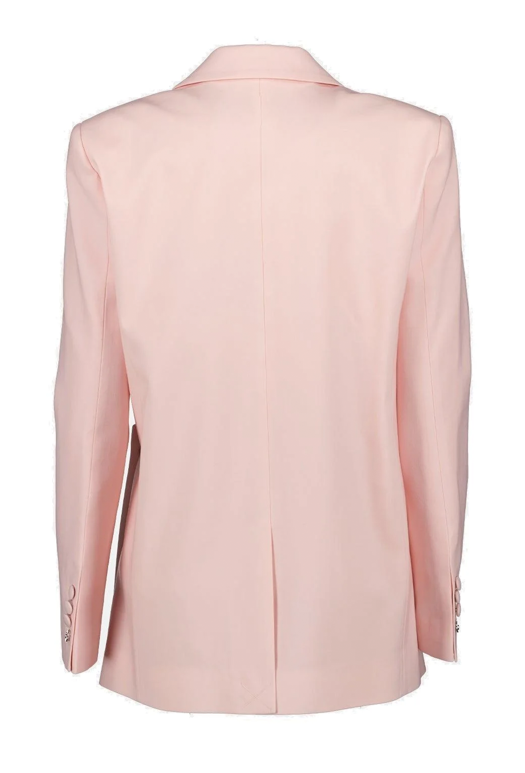 Twisted Cut-Out Tailored Jacket Pink