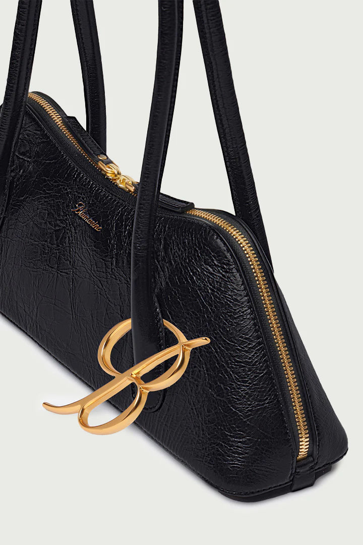 REGULAR-SIZED LEATHER KISS ME BAG