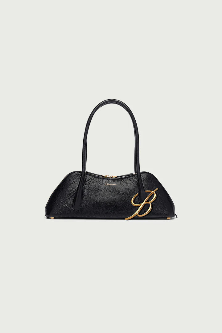 REGULAR-SIZED LEATHER KISS ME BAG