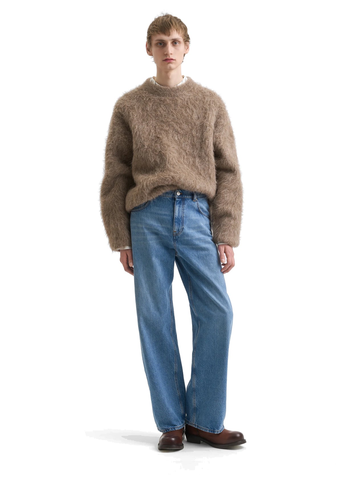 HARU SWEATER - GREIGE ALPACA
