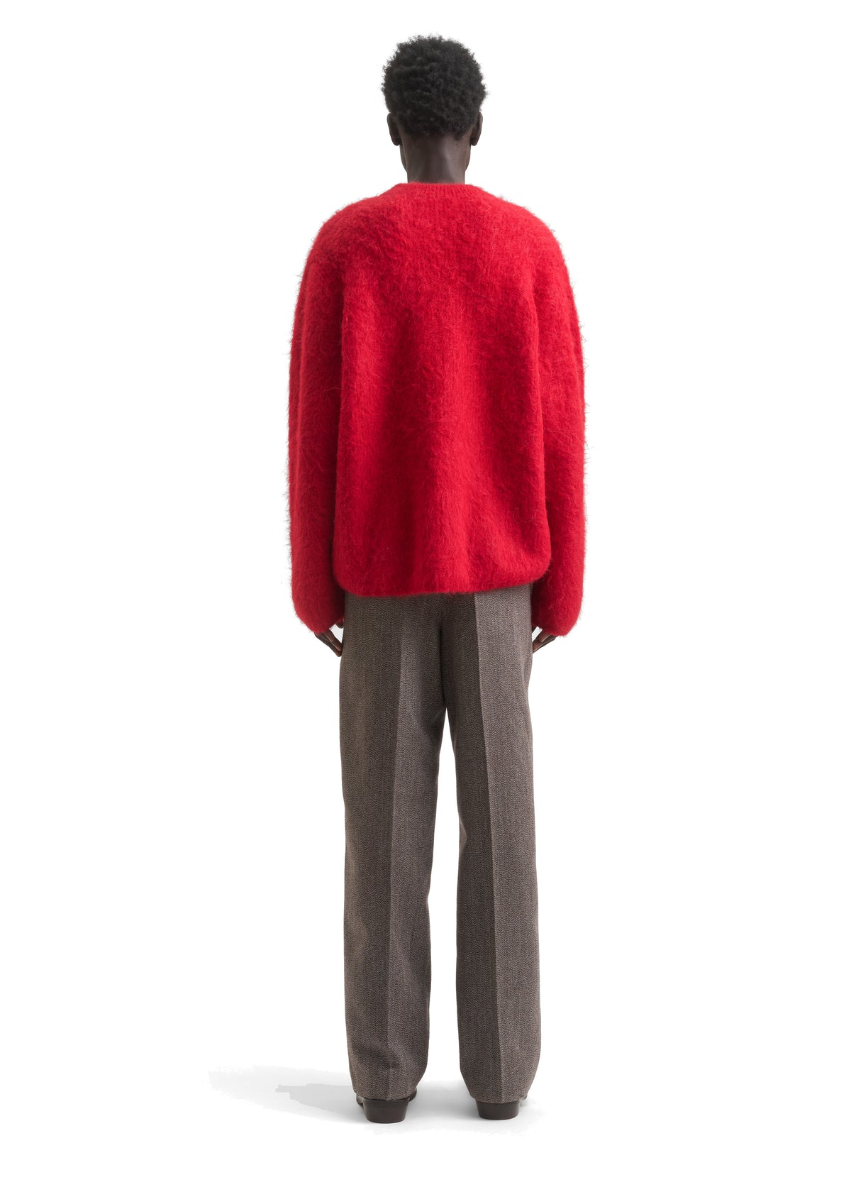 HARU SWEATER - RED ALPACA