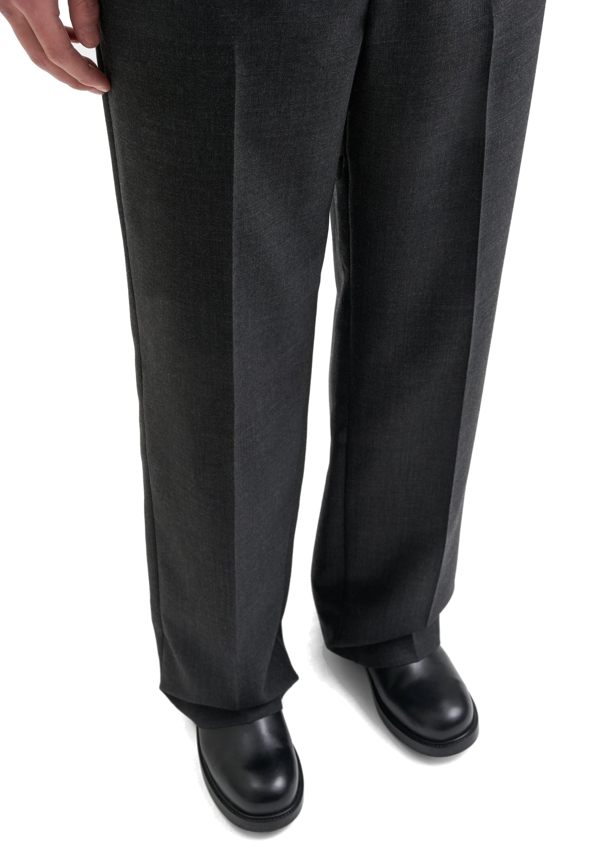 JEON TROUSER - ANTHRACITE