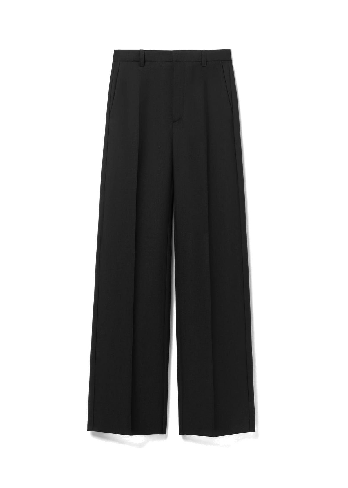 JEON TROUSER - FINE BLACK WOOL