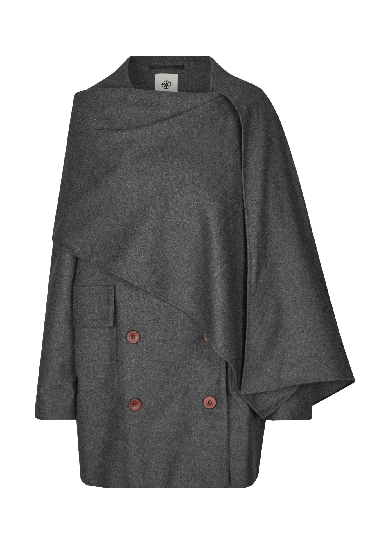 MANHATTAN DRAPE COAT