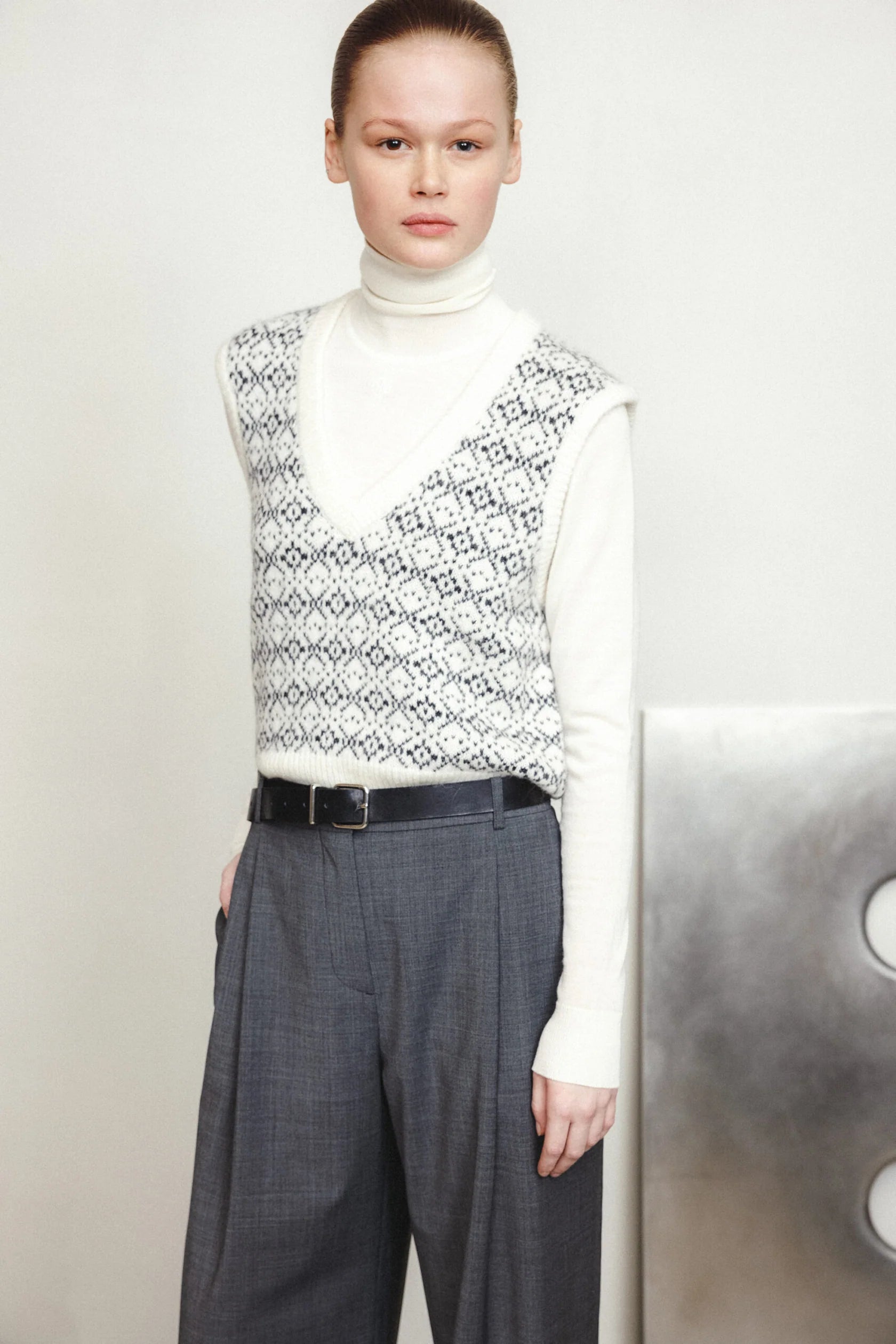 VERBIER JAQUARD VEST