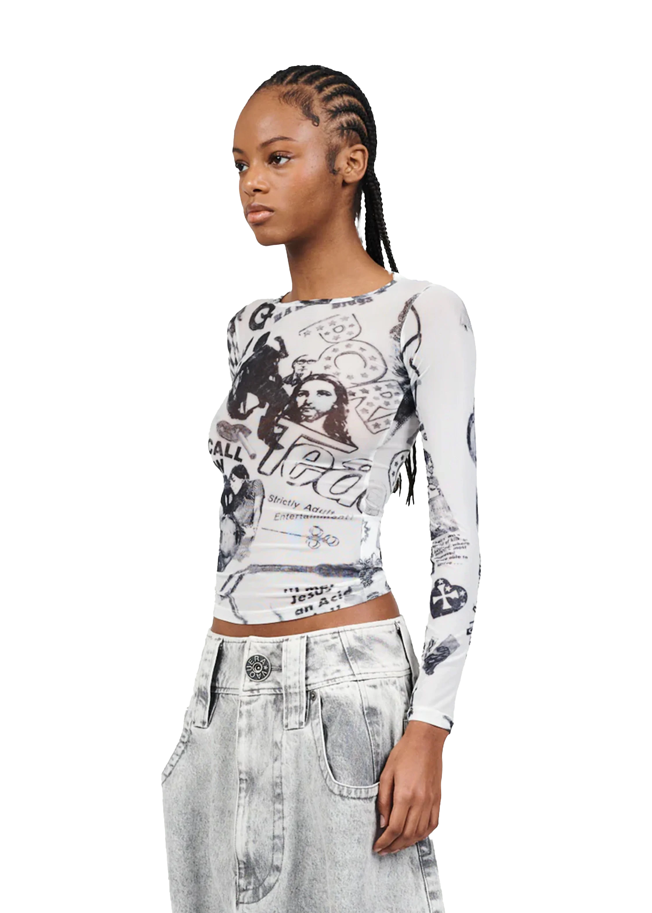 WOMEN'S HOLLYWOOD LOWBROW TOP