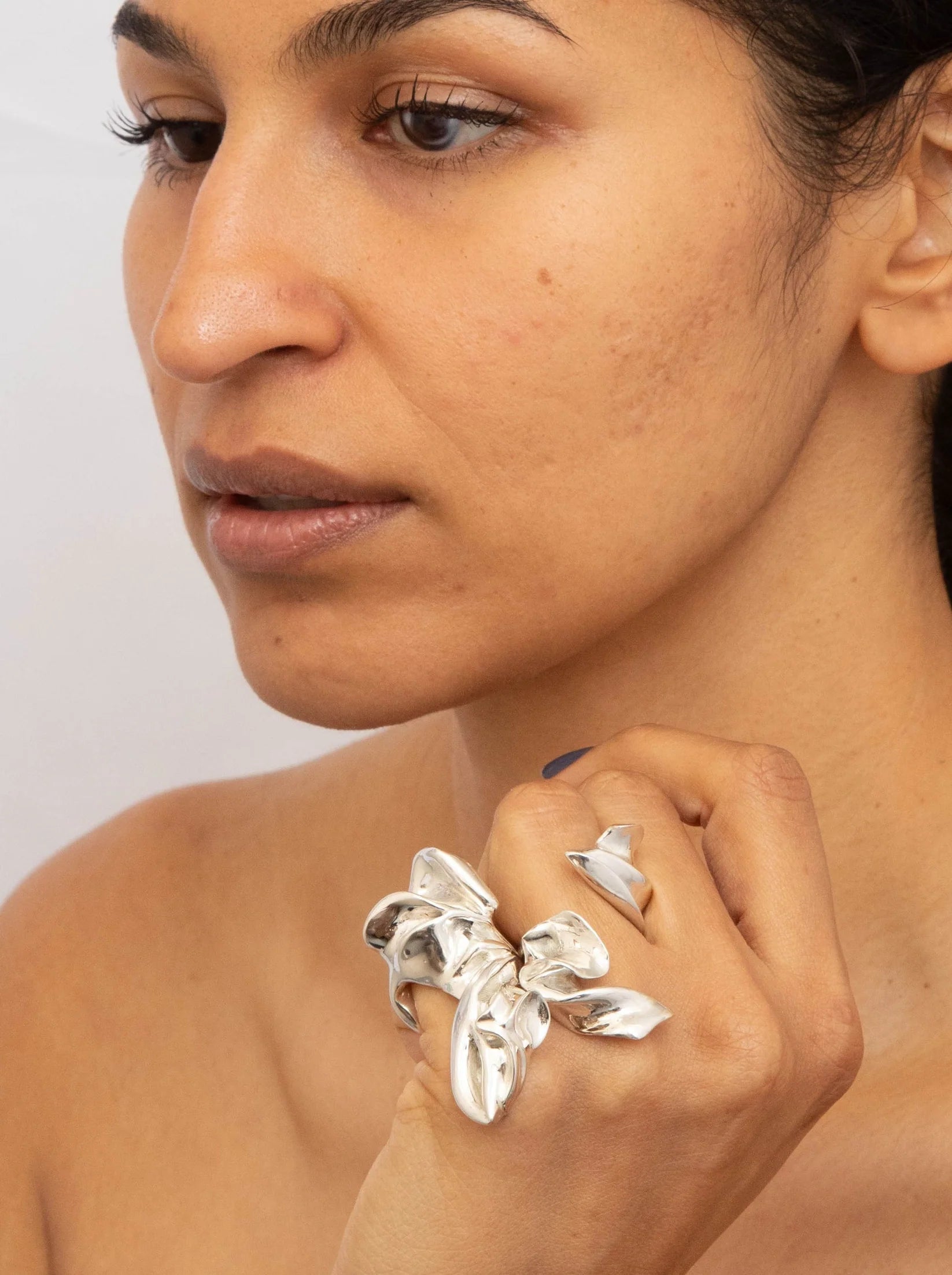 DRAPE OPEN RING