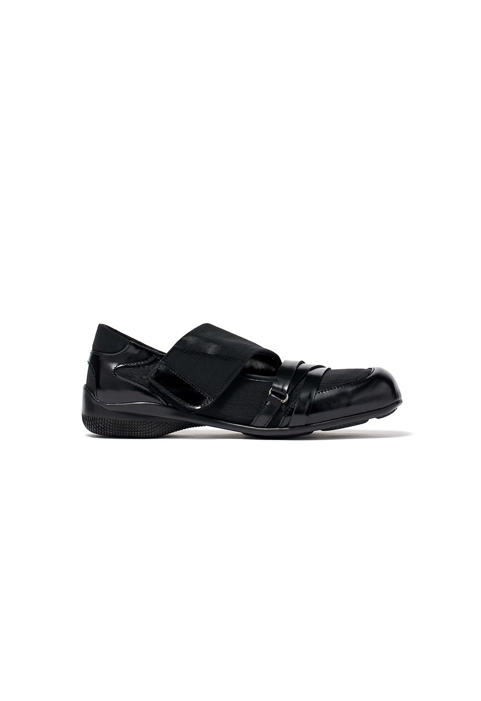 CROSS BAND MESH FLATS