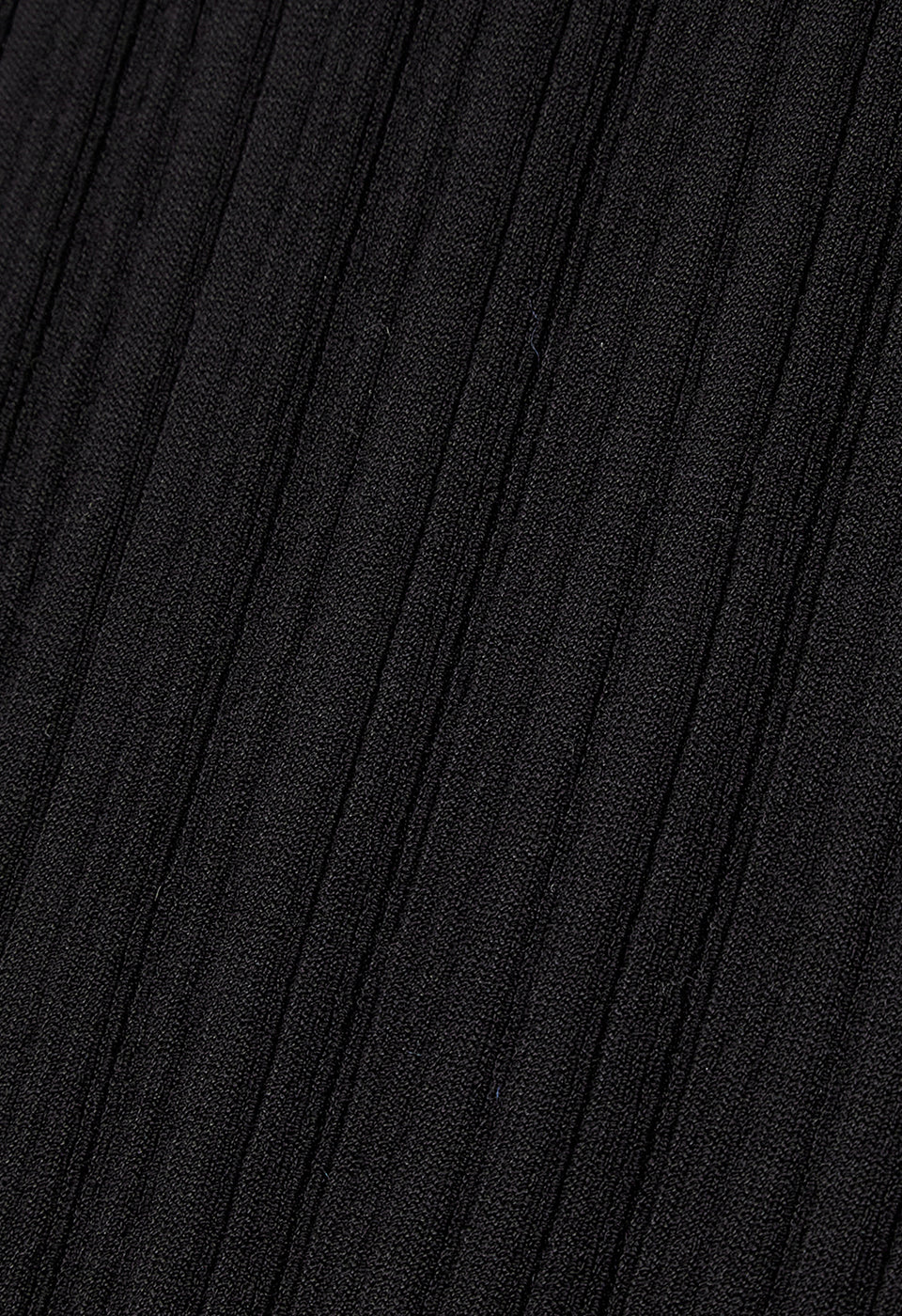 PLEATED BOLERO CARDIGAN BLACK