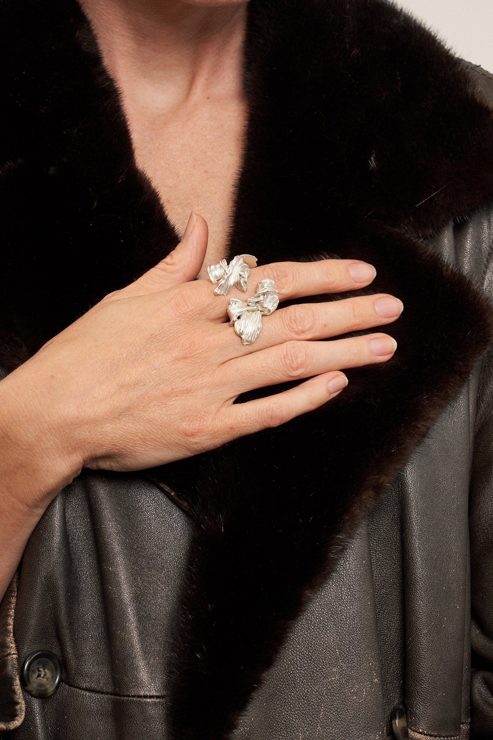 TORN OPEN RING