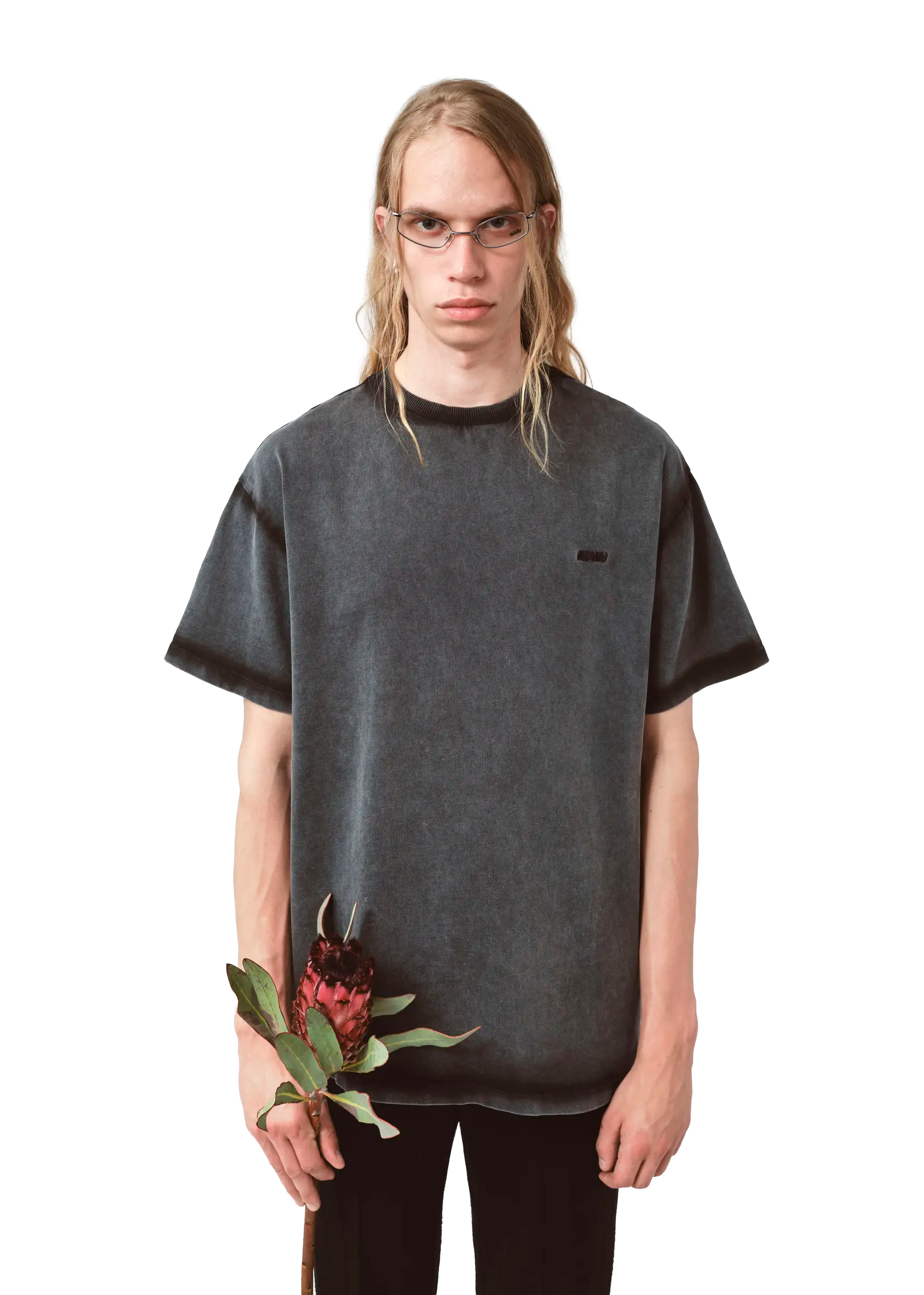 T-shirt AV-logo black